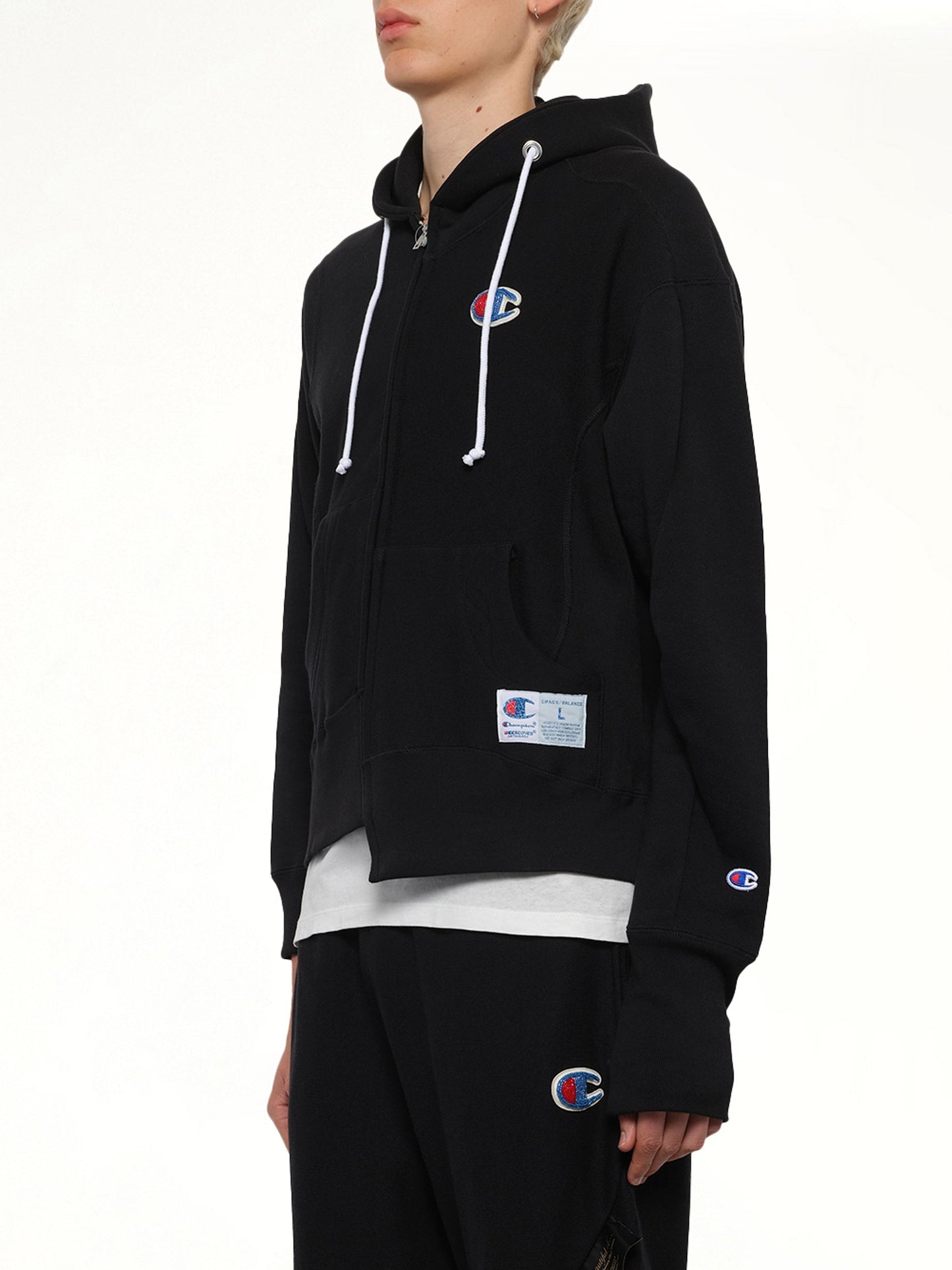 Undercover X Champion Zip Hoodie (Black)