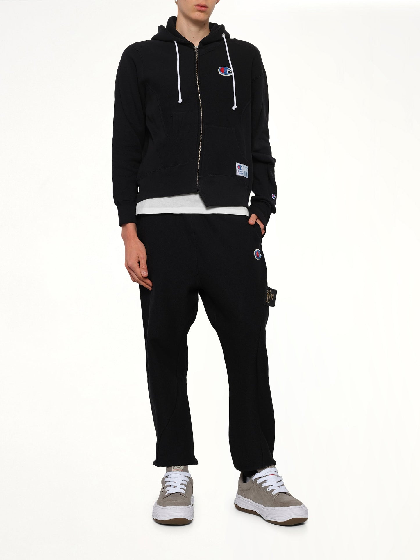 Undercover X Champion Zip Hoodie (Black)