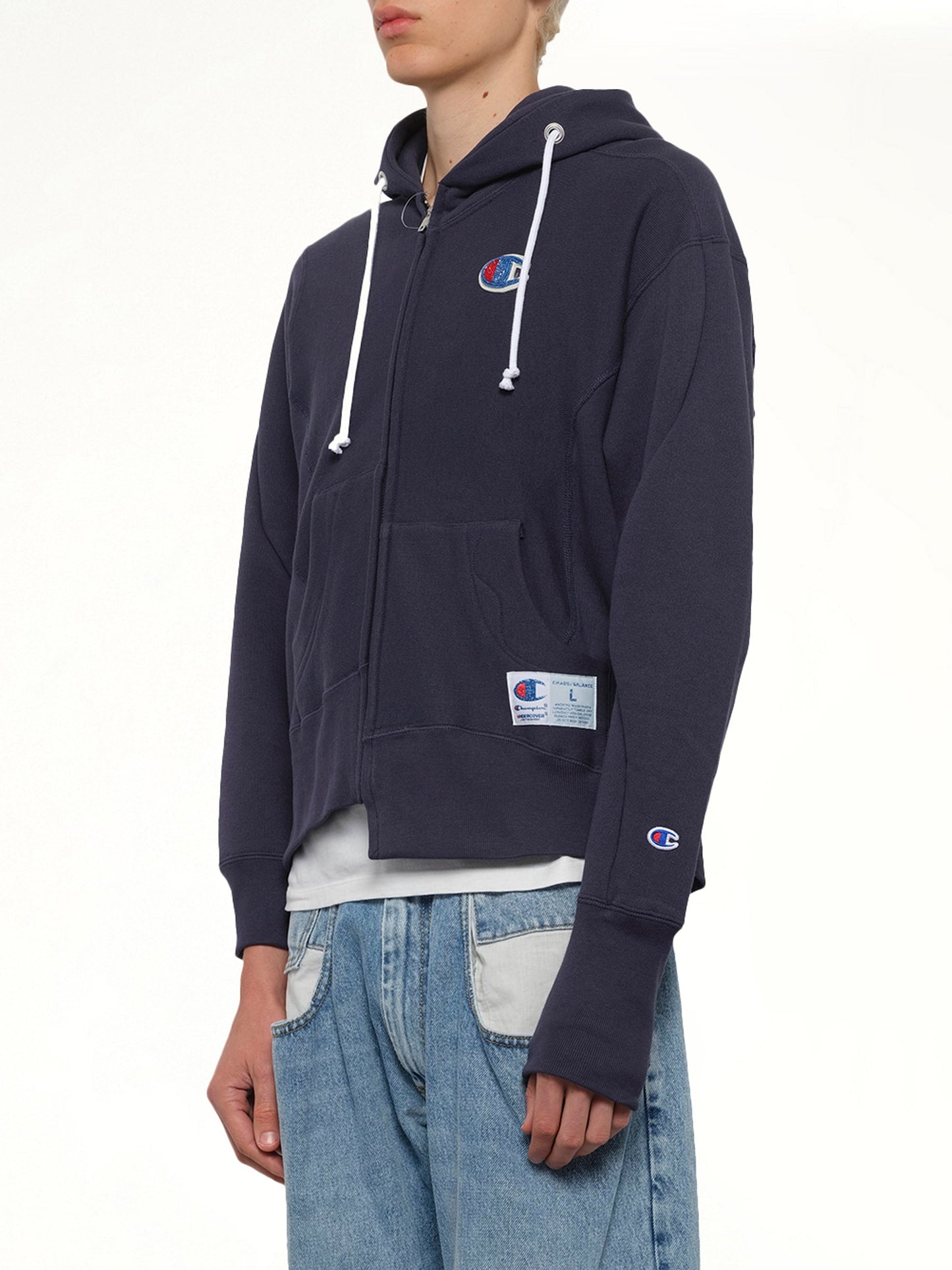 Undercover X Champion Zip Hoodie (Navy)