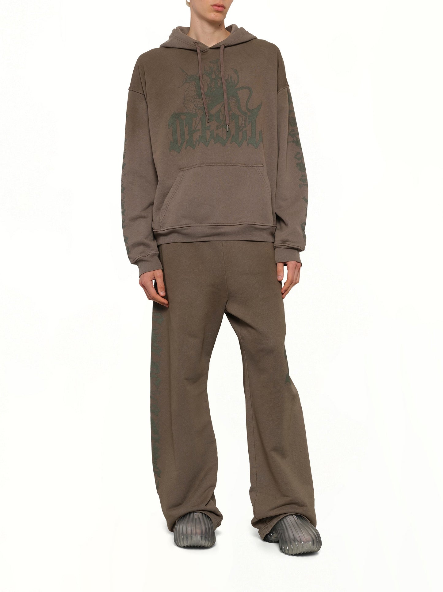DIESEL S-GRIFFON Hoodie (Brown)
