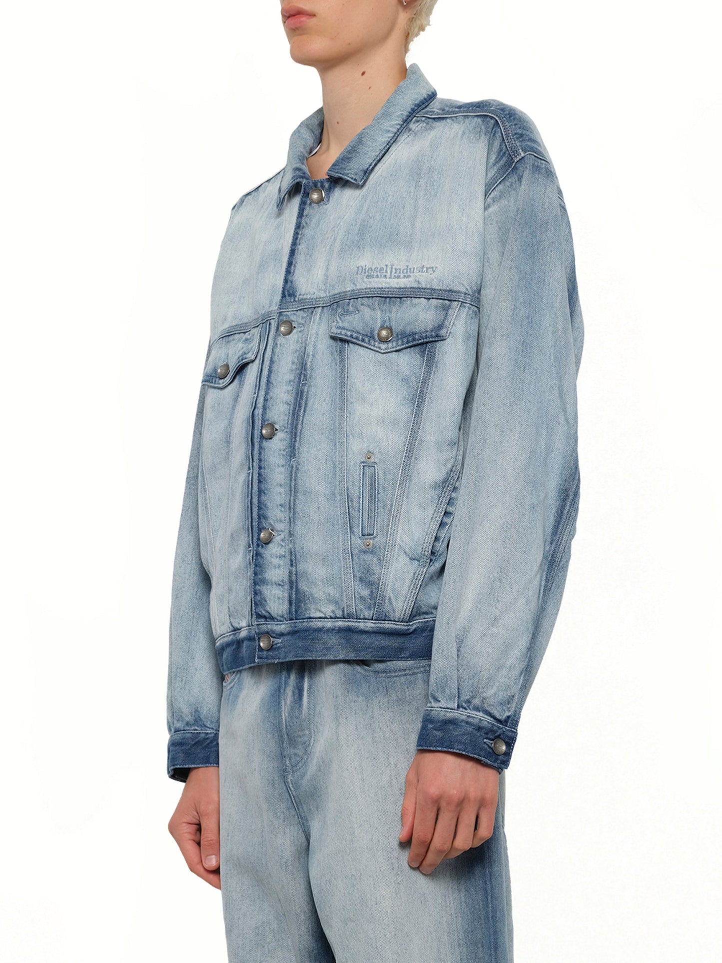 DIESEL D-DENVER-FSI1 Denim Jacket (Blue)