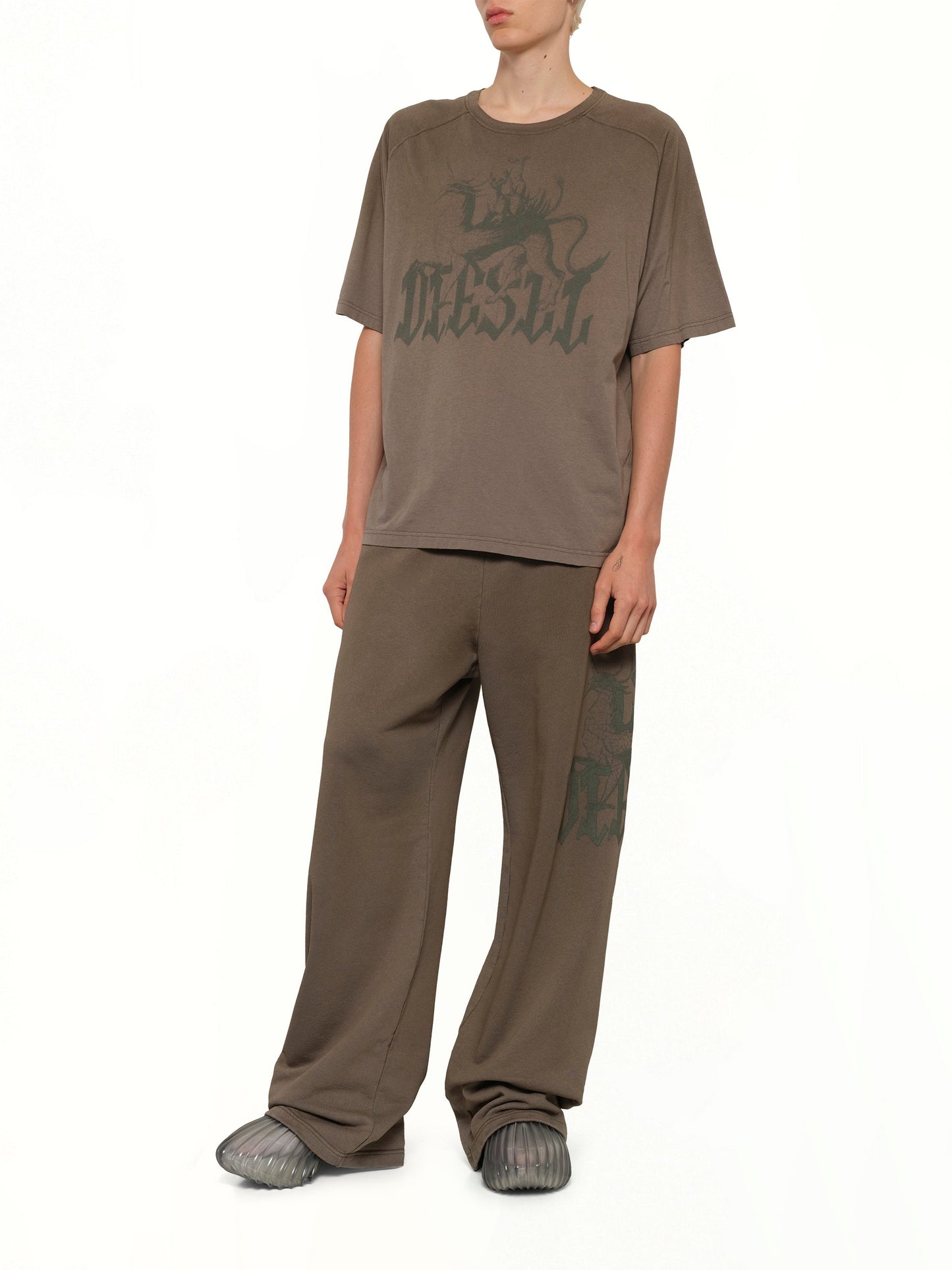 DIESEL P-GRO Sweatpants (Brown)