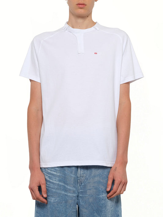 Image of T-Shirts. Product name - T-KAUKO T-Shirt in White colour by brand - DIESEL
