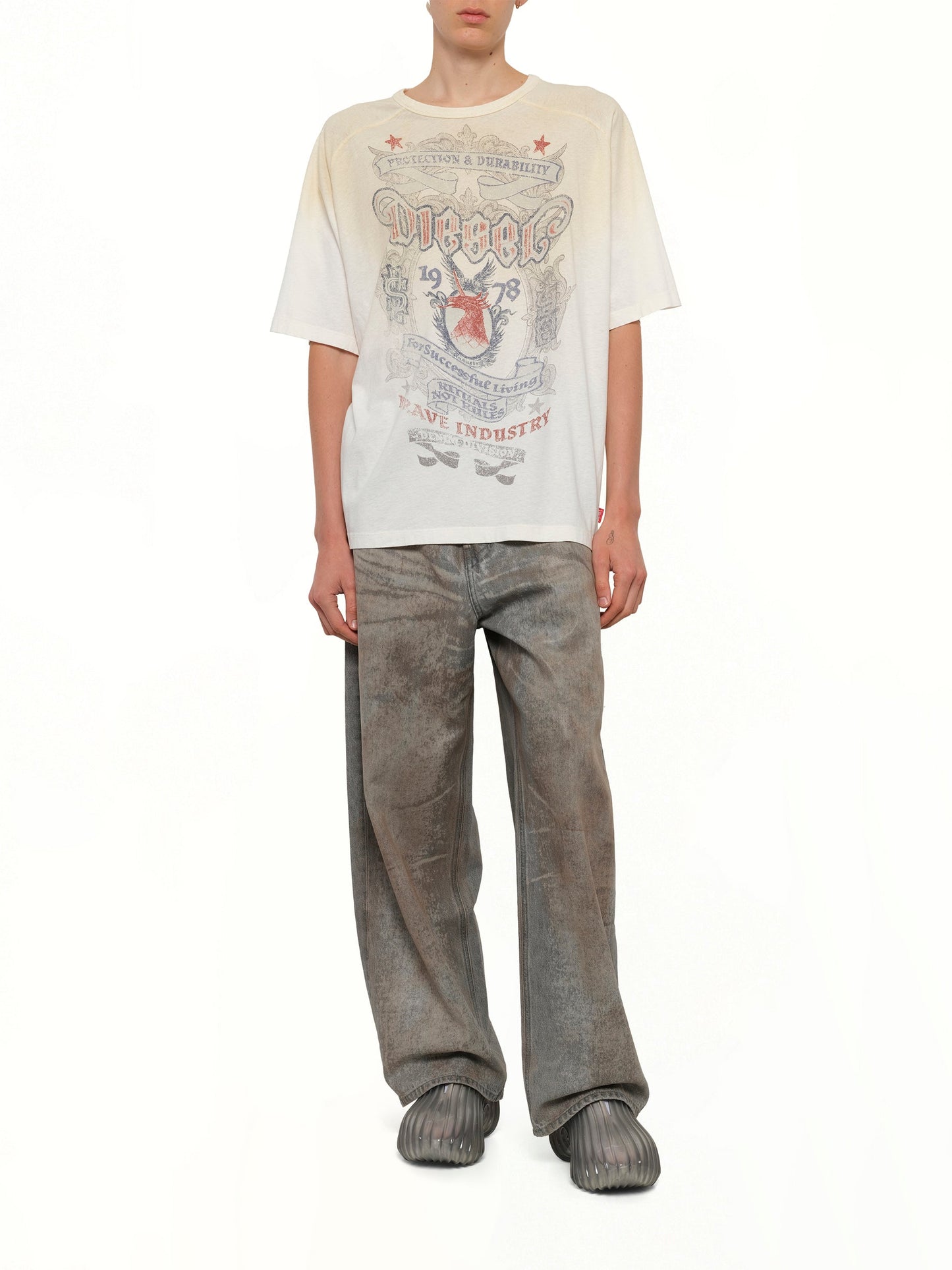 DIESEL T-ALECY T-Shirt (White)