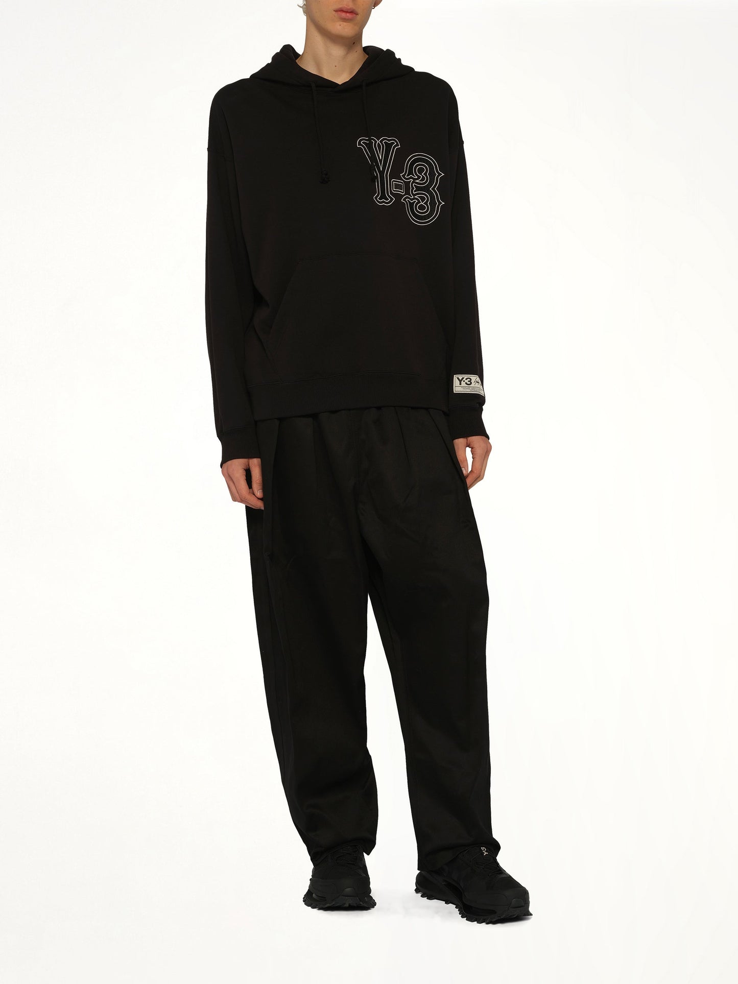 Y-3 Elite 5 Graphics Hoodie (Black)