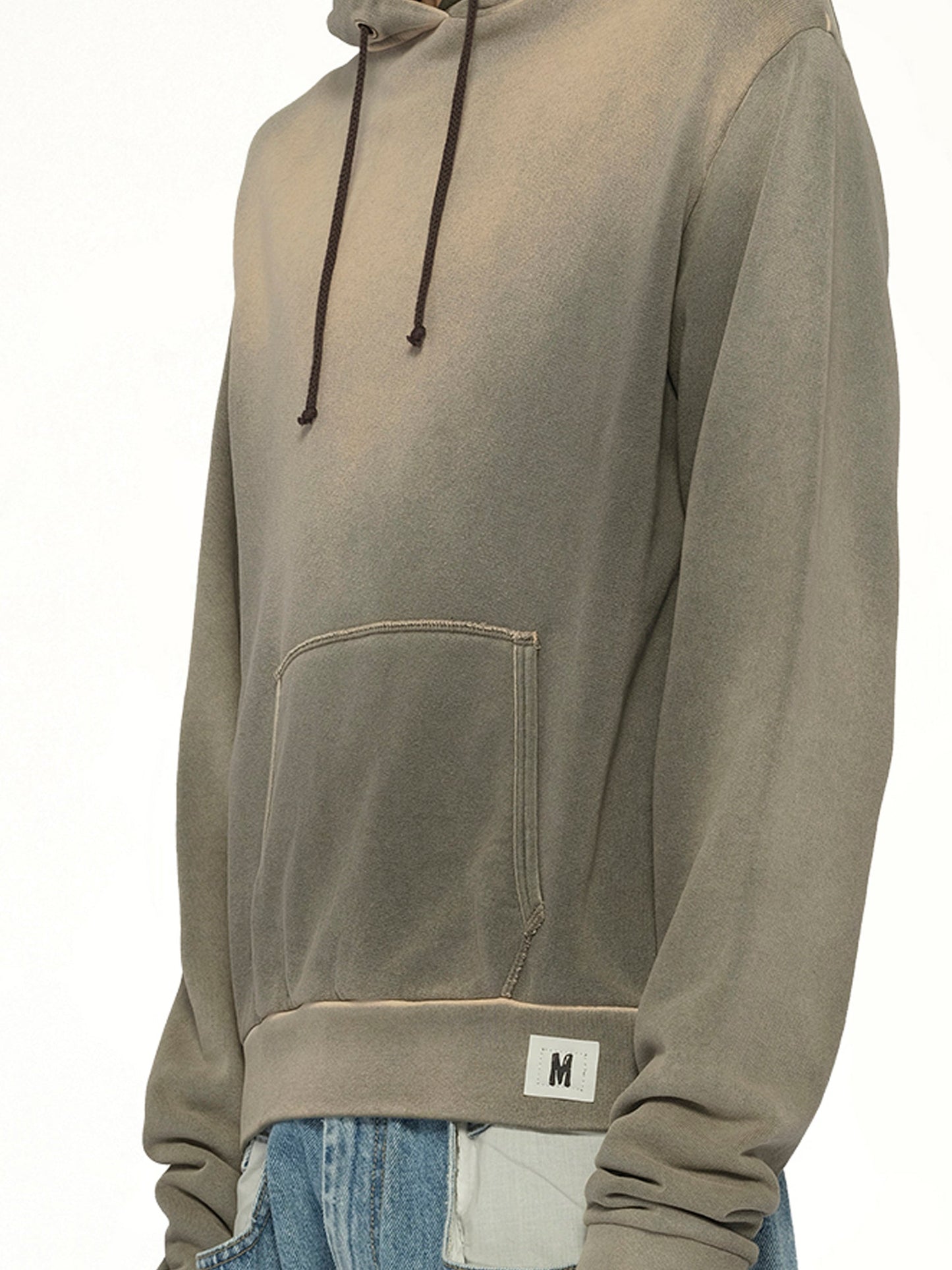 MAISON MARGIELA Overdyed Hoodie (Khaki)