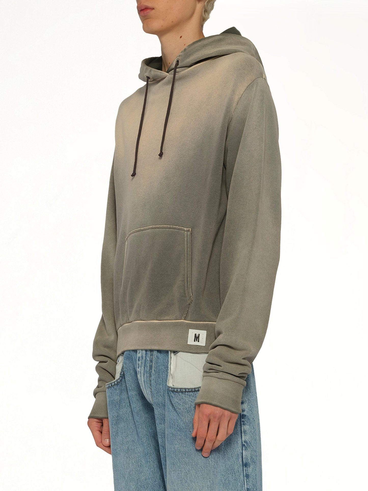 MAISON MARGIELA Overdyed Hoodie (Khaki)