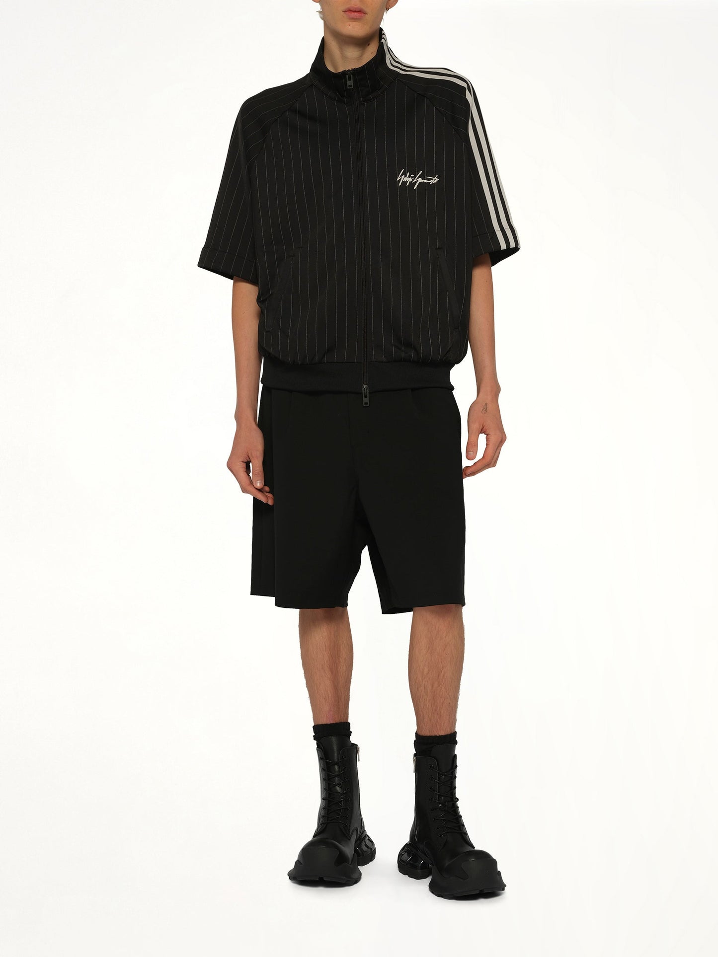 Y-3 Pinstripe Track Top (Black)