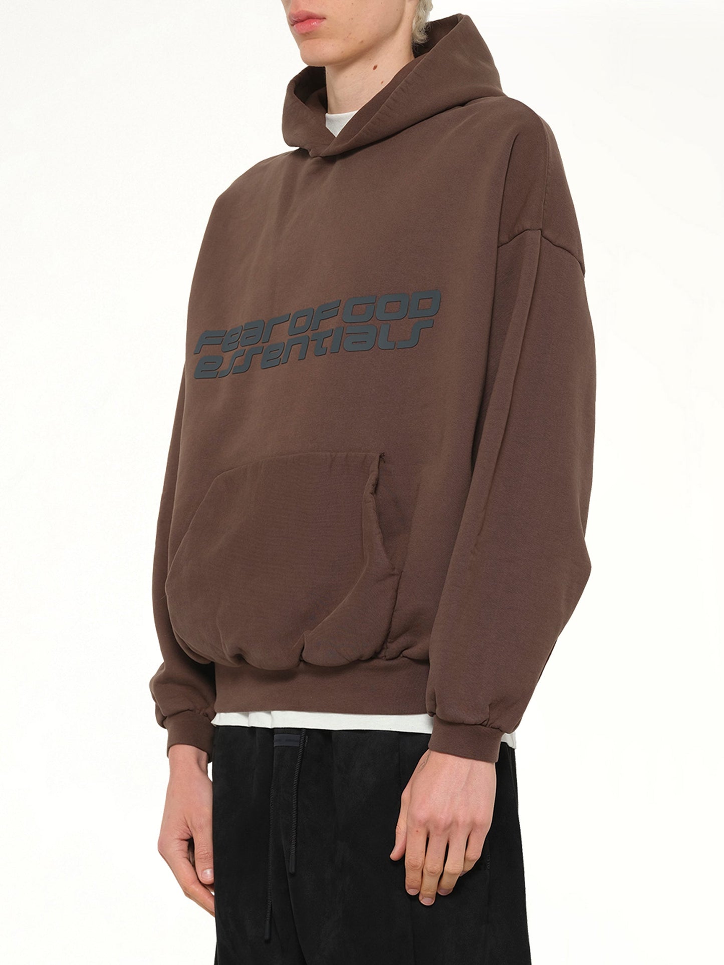 FEAR OF GOD ESSENTIALS 90's Hoodie (Brown)