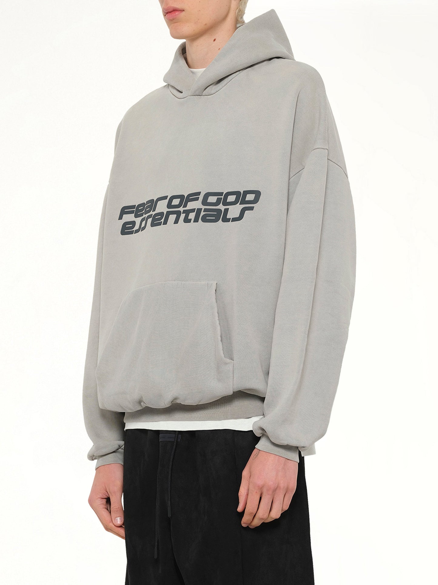 FEAR OF GOD ESSENTIALS 90's Hoodie (Smoke Grey)