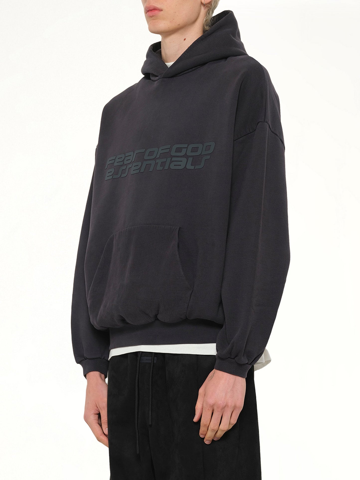 FEAR OF GOD ESSENTIALS 90's Hoodie (Black)