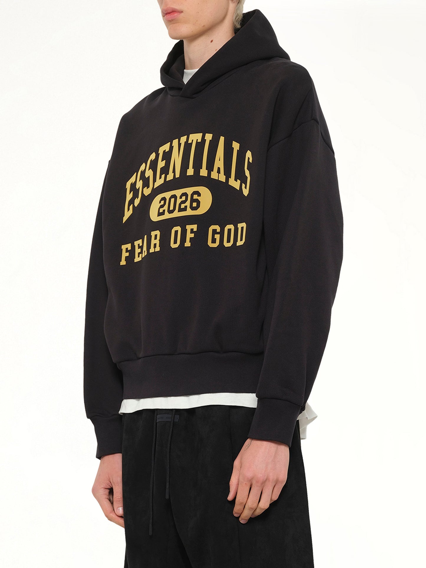 FEAR OF GOD ESSENTIALS Classic Hoodie (Black)