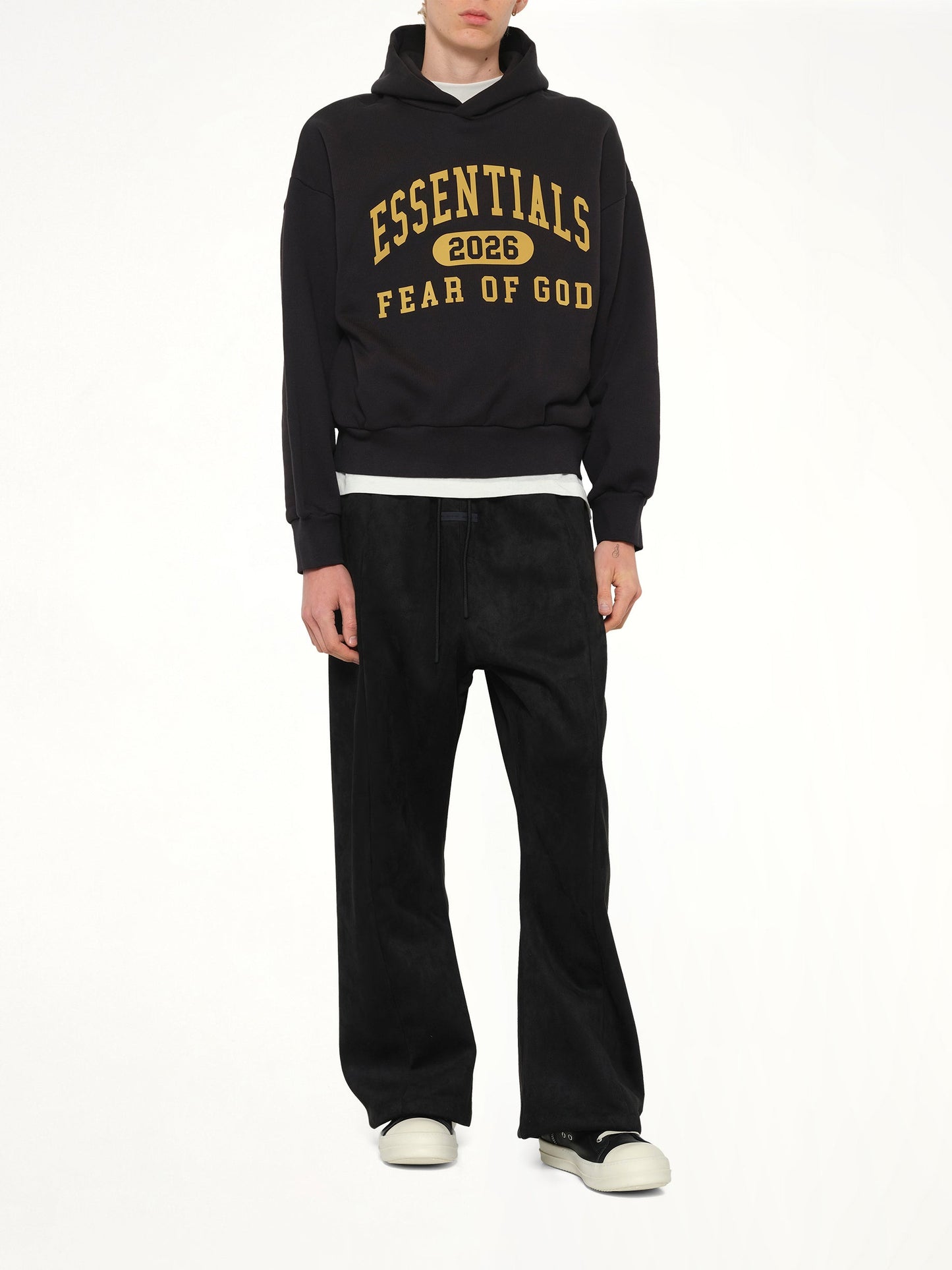 FEAR OF GOD ESSENTIALS Classic Hoodie (Black)