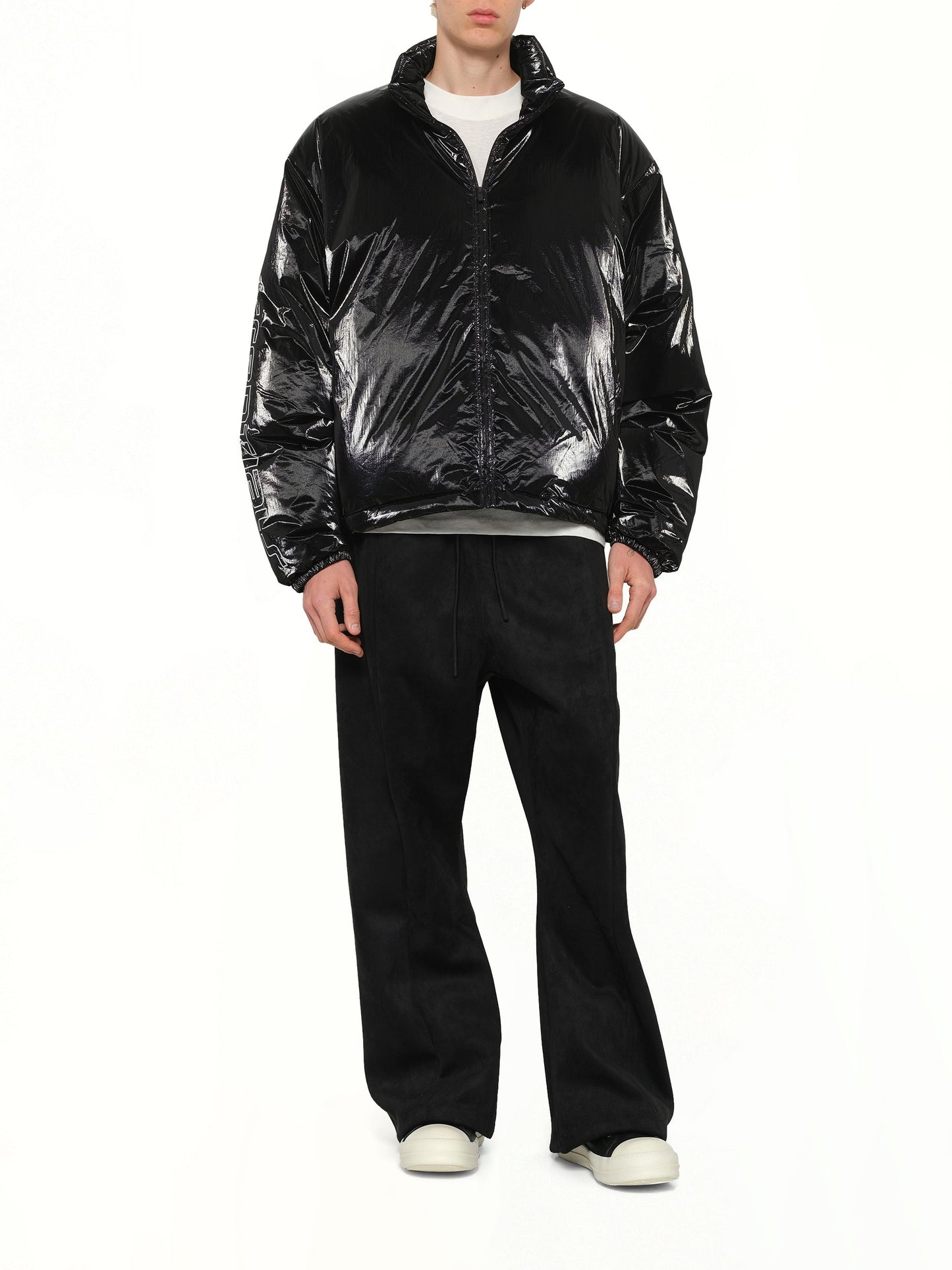 FEAR OF GOD ESSENTIALS Puffer Jacket (Metallic Black)