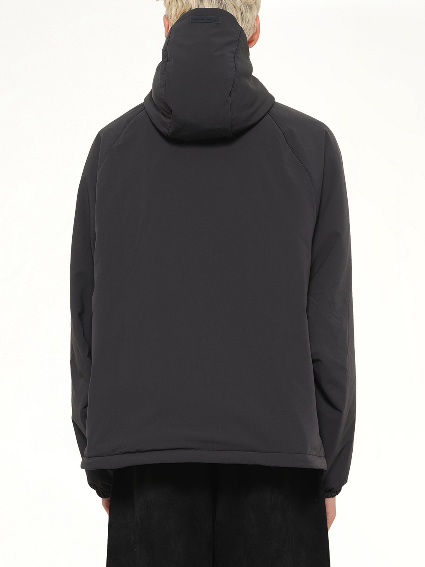 FEAR OF GOD ESSENTIALS Half Zip Anorak (Black)