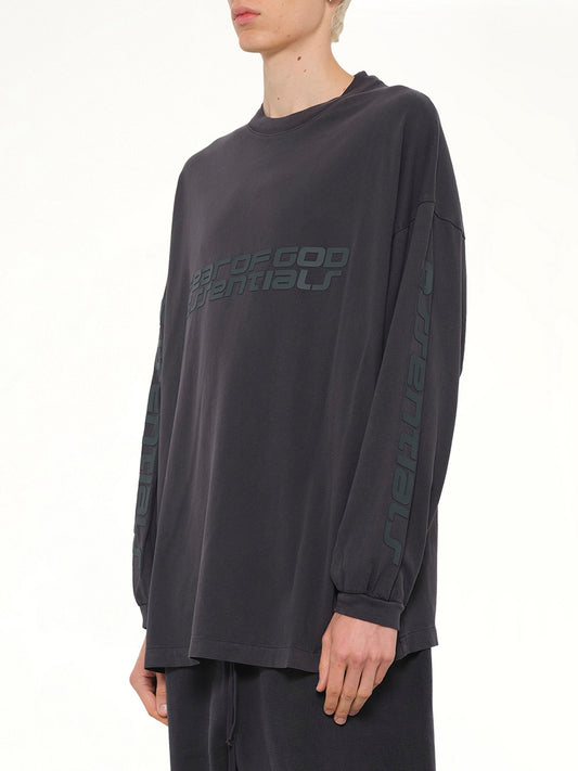 FEAR OF GOD ESSENTIALS 90's Long Sleeve T-Shirt (Black)