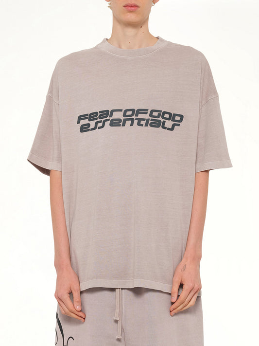 Image of T-Shirts. Product name - "26" T-Shirt in Smoke Grey colour by brand - FEAR OF GOD ESSENTIALS