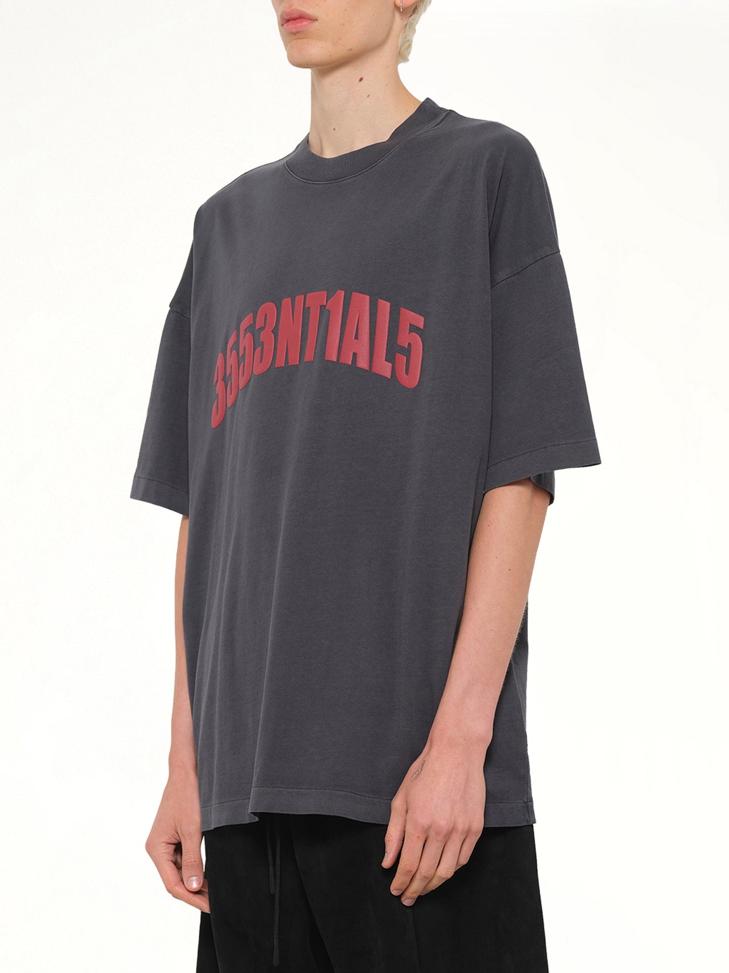FEAR OF GOD ESSENTIALS 3553NTIAL5 T-Shirt (Iron Grey)