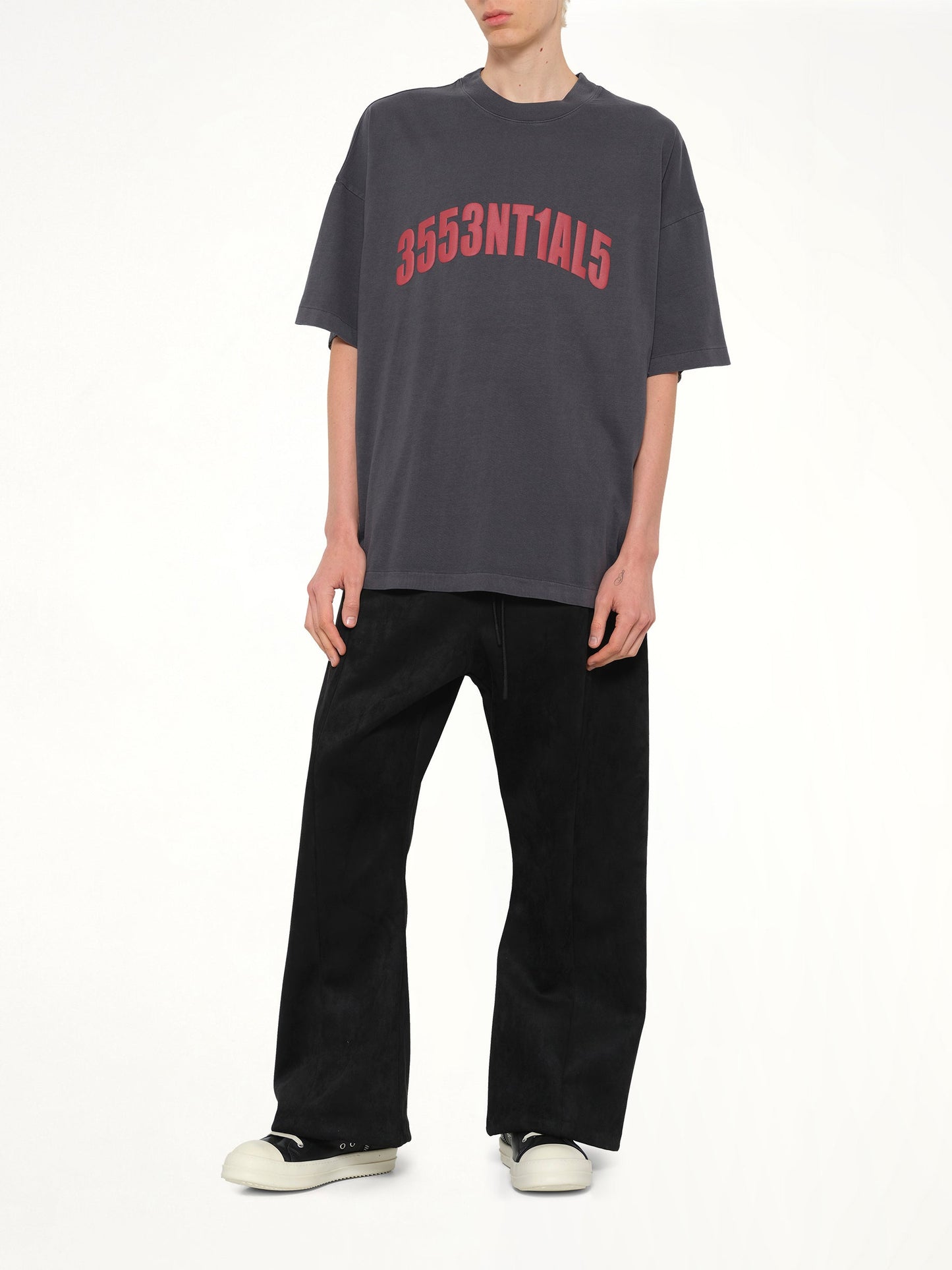 FEAR OF GOD ESSENTIALS 3553NTIAL5 T-Shirt (Iron Grey)