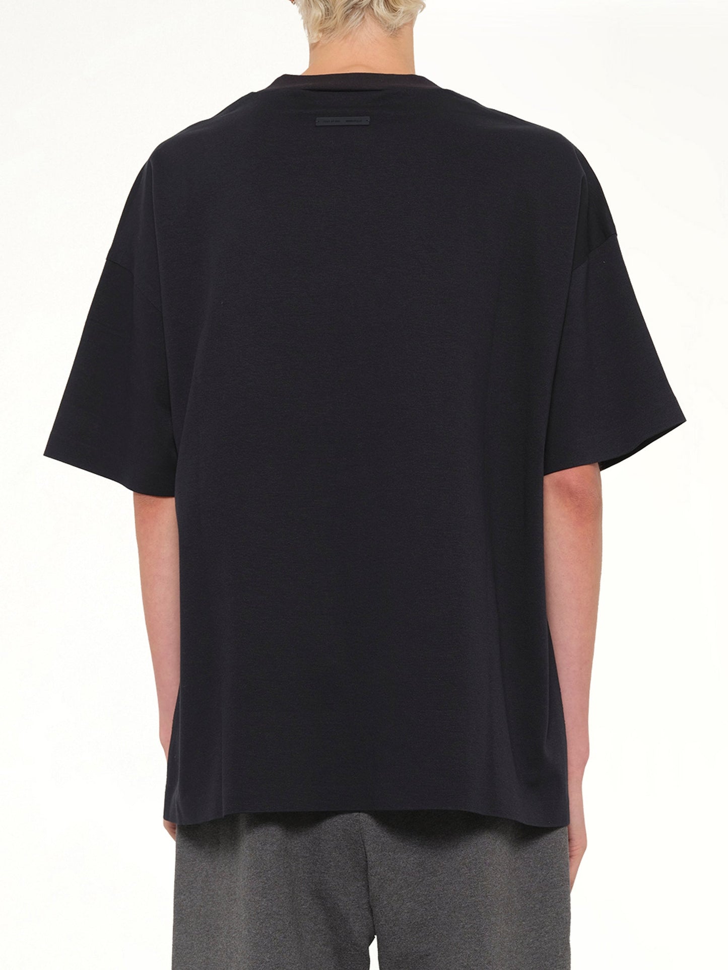 FEAR OF GOD ESSENTIALS 90's Short Sleeve T-Shirt (Black)