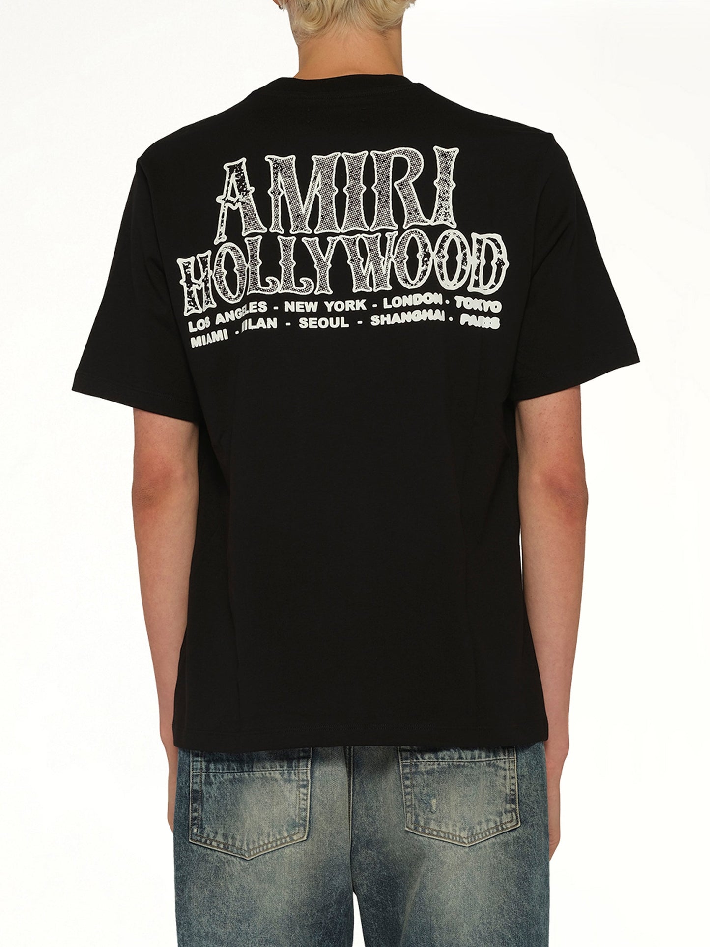 Amiri Hollywood City T-Shirt (Black)