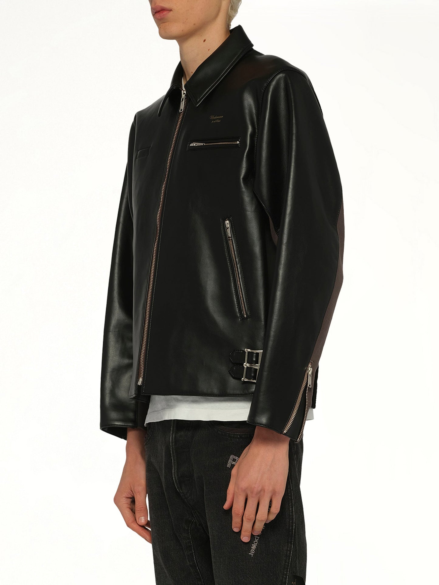 UNDERCOVER Faux Leather Blouson (Black)