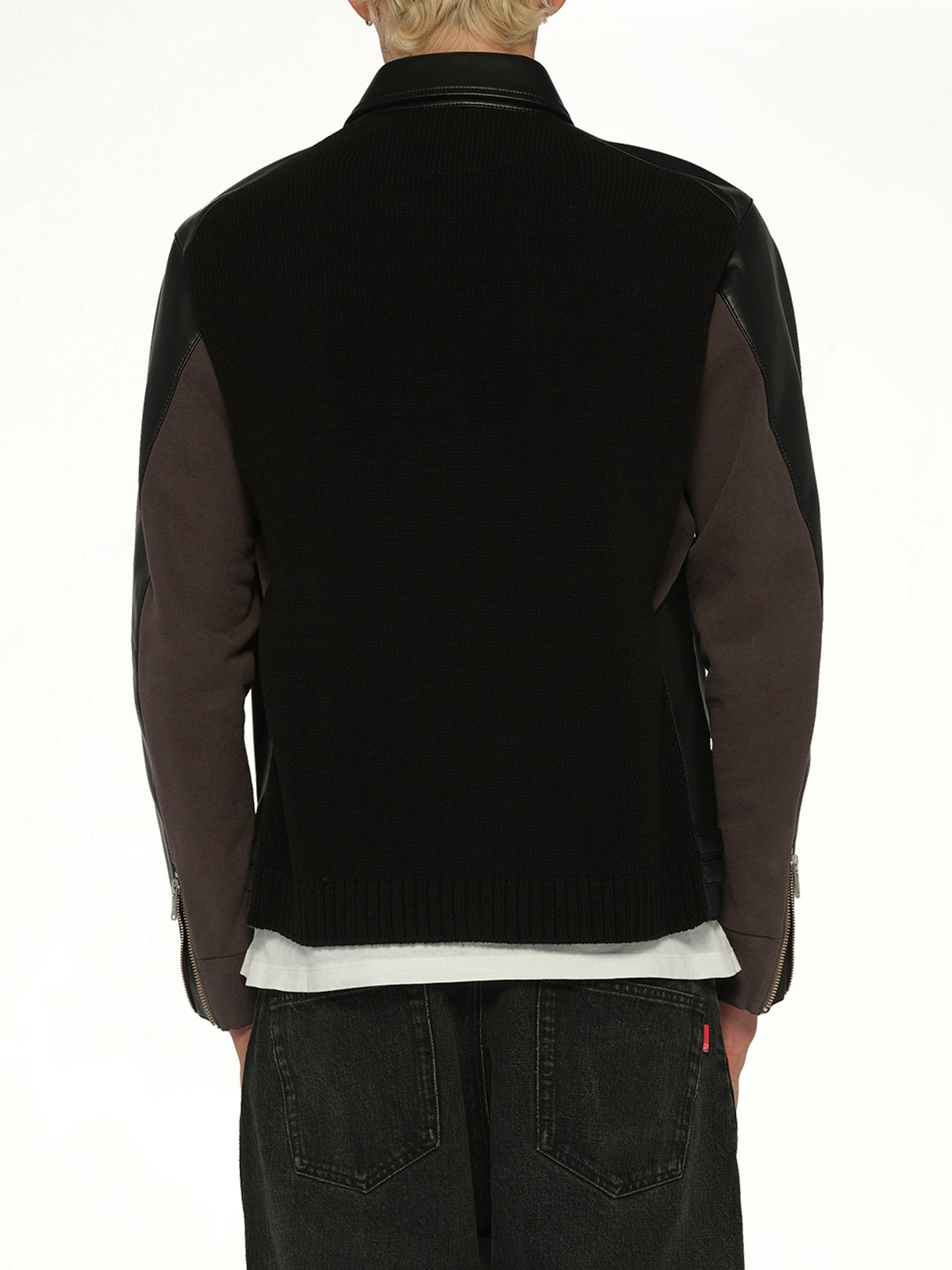 UNDERCOVER Faux Leather Blouson (Black)