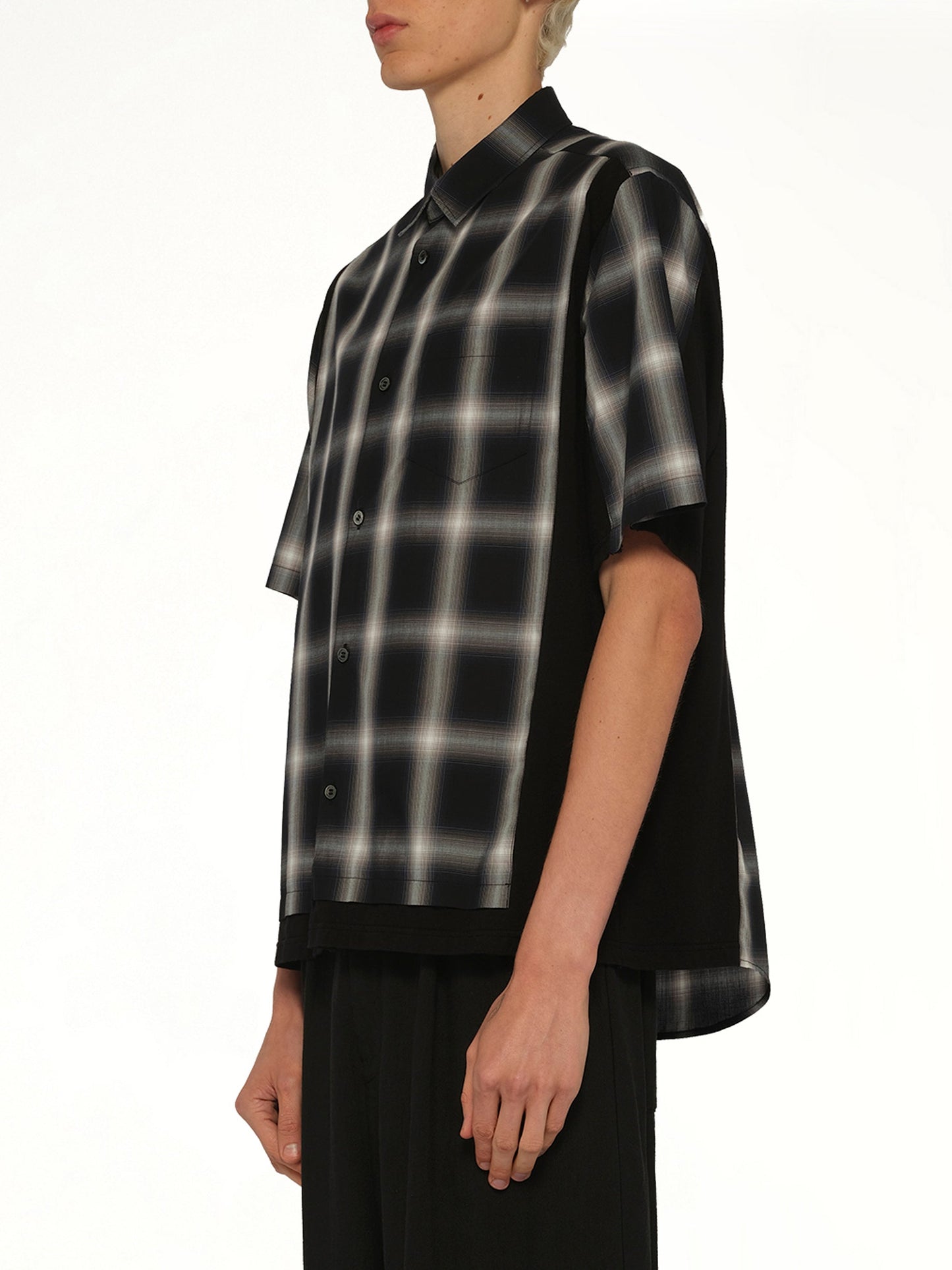UNDERCOVER Combo Check SS Shirt (Black)