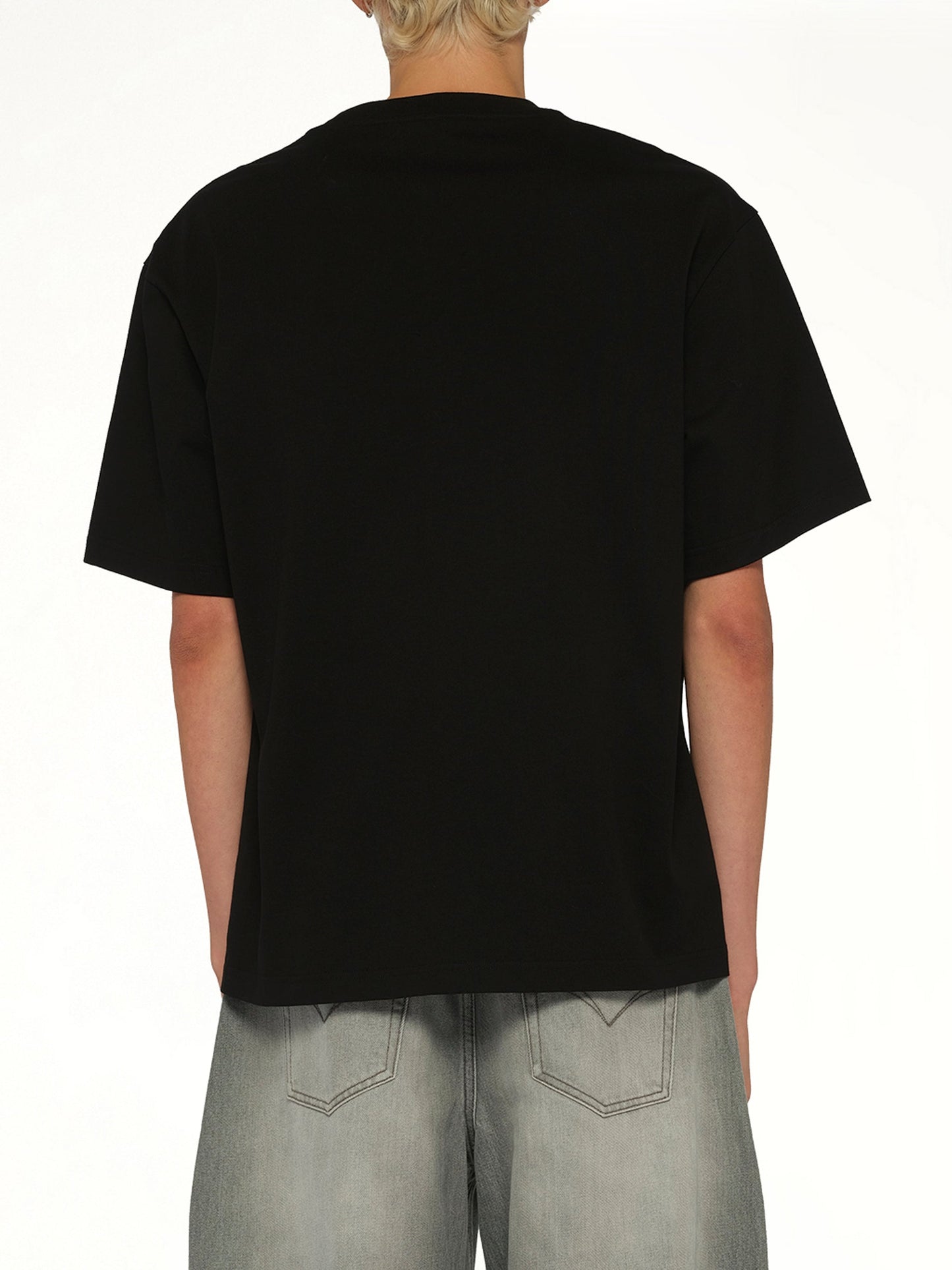FENG CHEN WANG Deconstructed T-Shirt (Black)