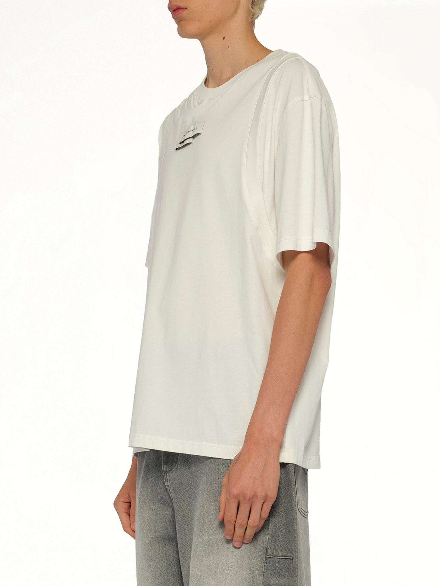 FENG CHEN WANG Deconstructed T-Shirt (White)