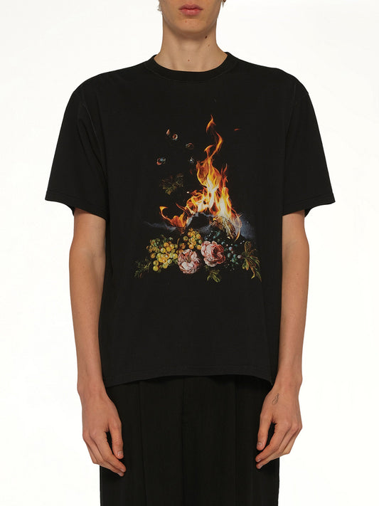 Image of T-Shirts. Product name - Emma Bennet Graphic T-Shirt in Black colour by brand - UNDERCOVER
