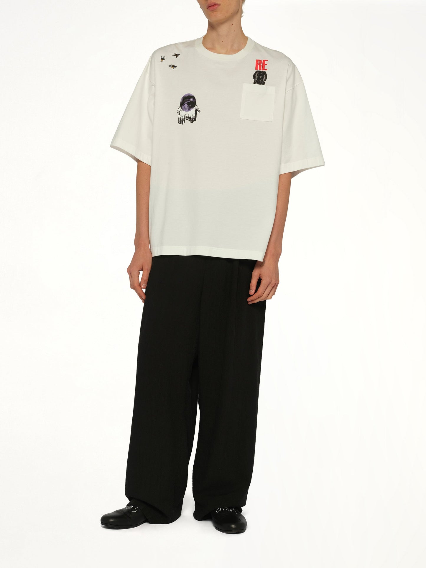 UNDERCOVER Mind Parasite T-Shirt (White)