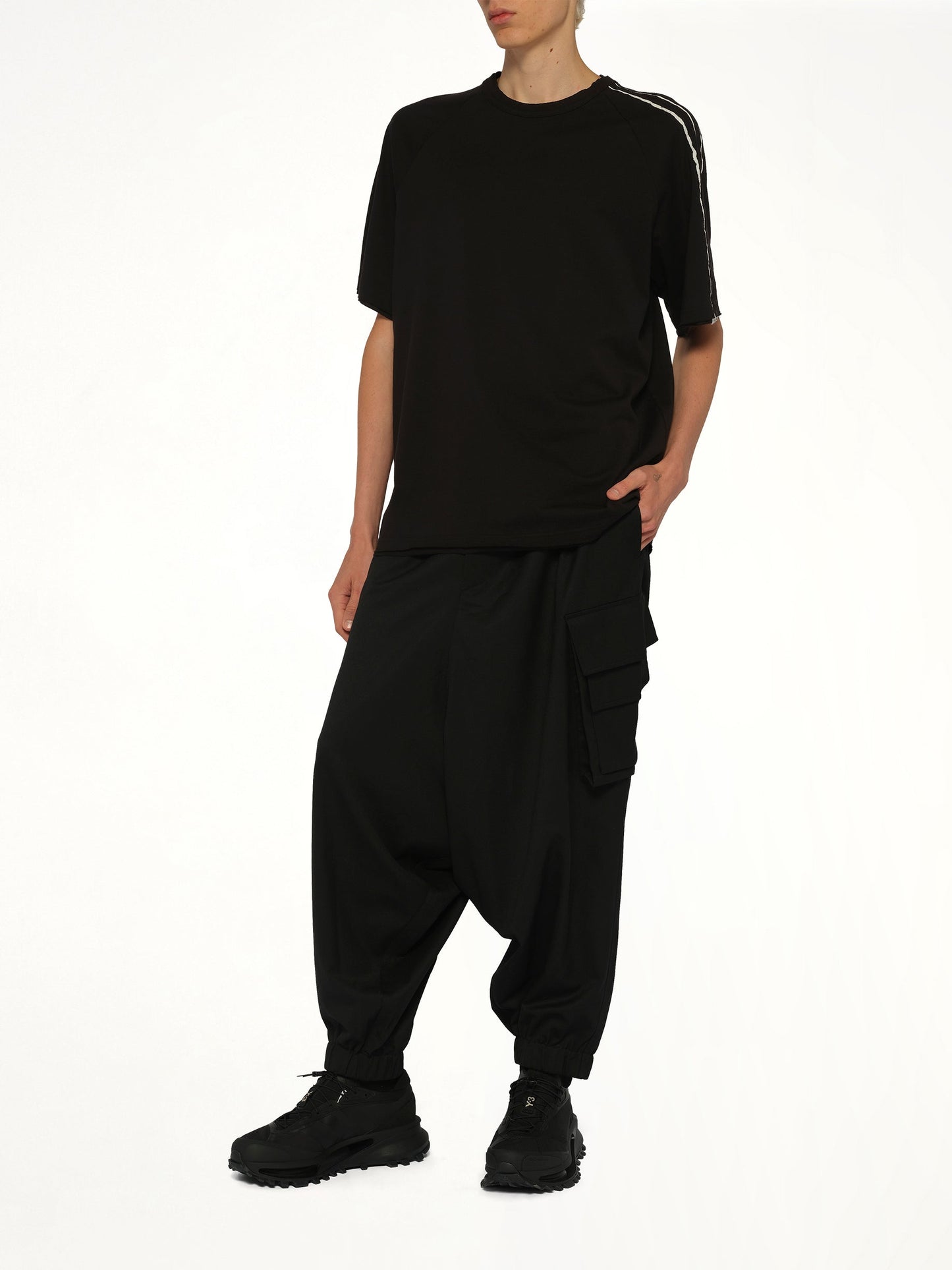 Y-3 Reconstructed 3S T-Shirt (Black)