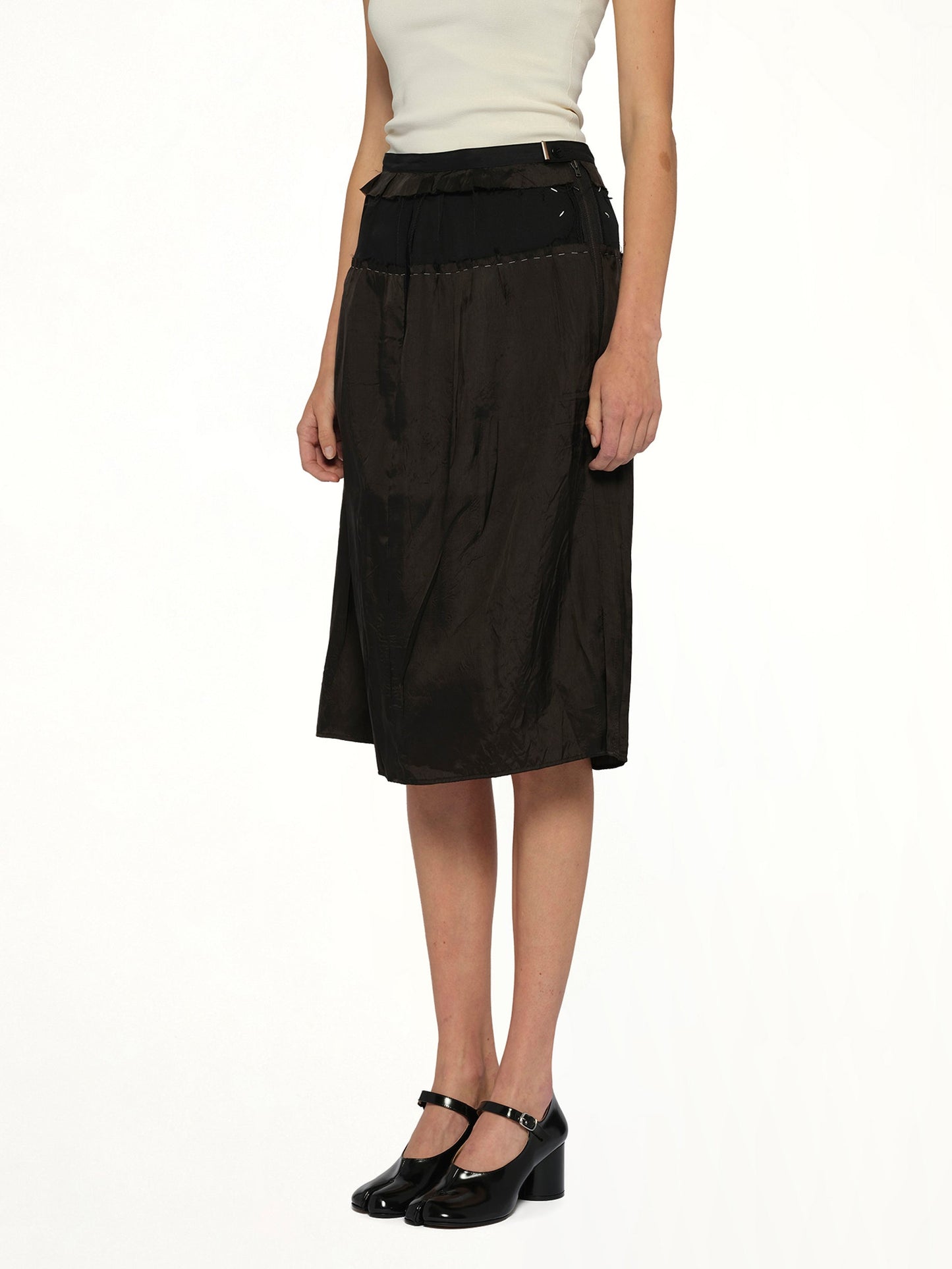 MAISON MARGIELA Skirt (Carbon/Black)