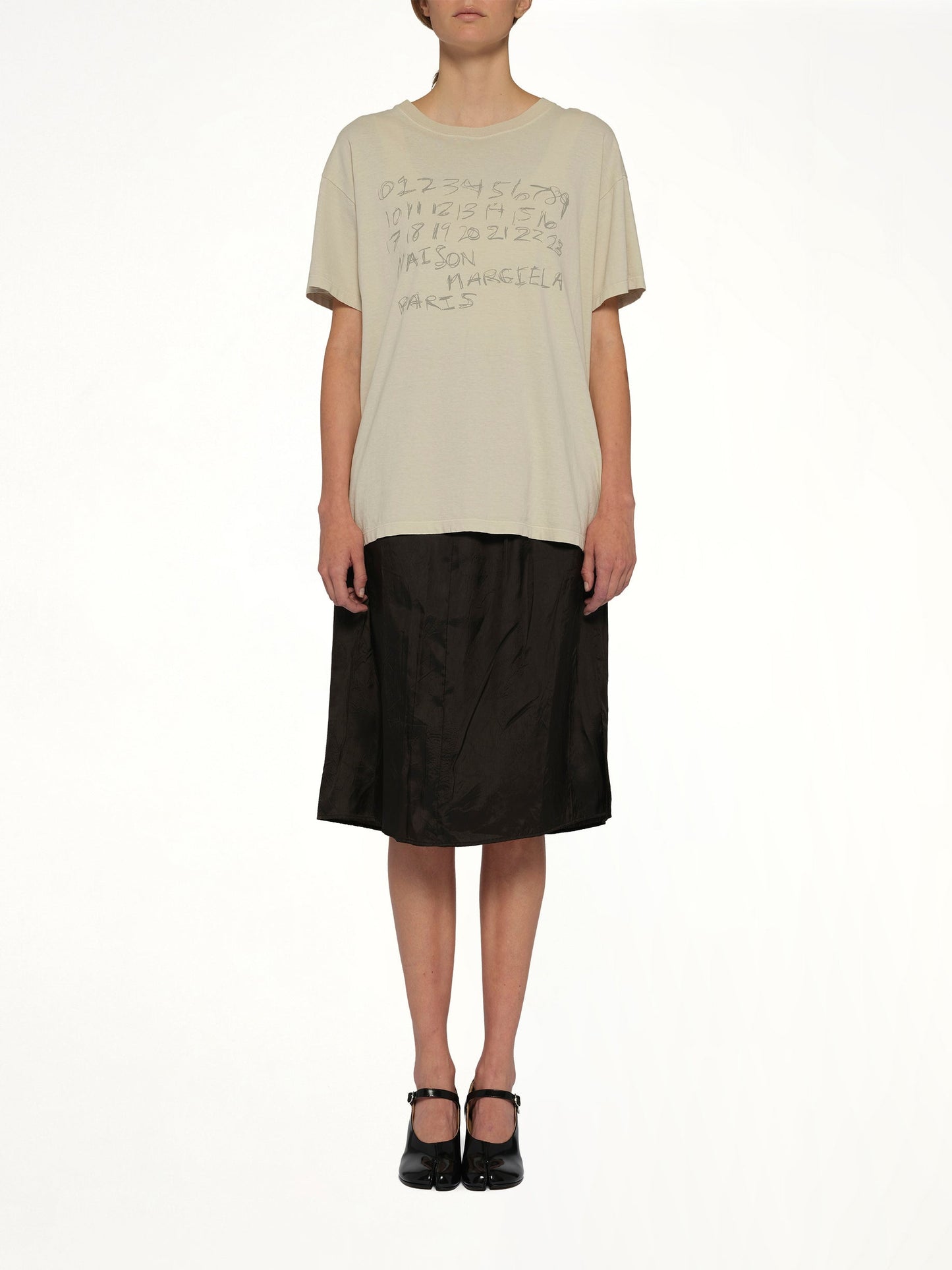 MAISON MARGIELA Ring Spun T-Shirt (Juta)