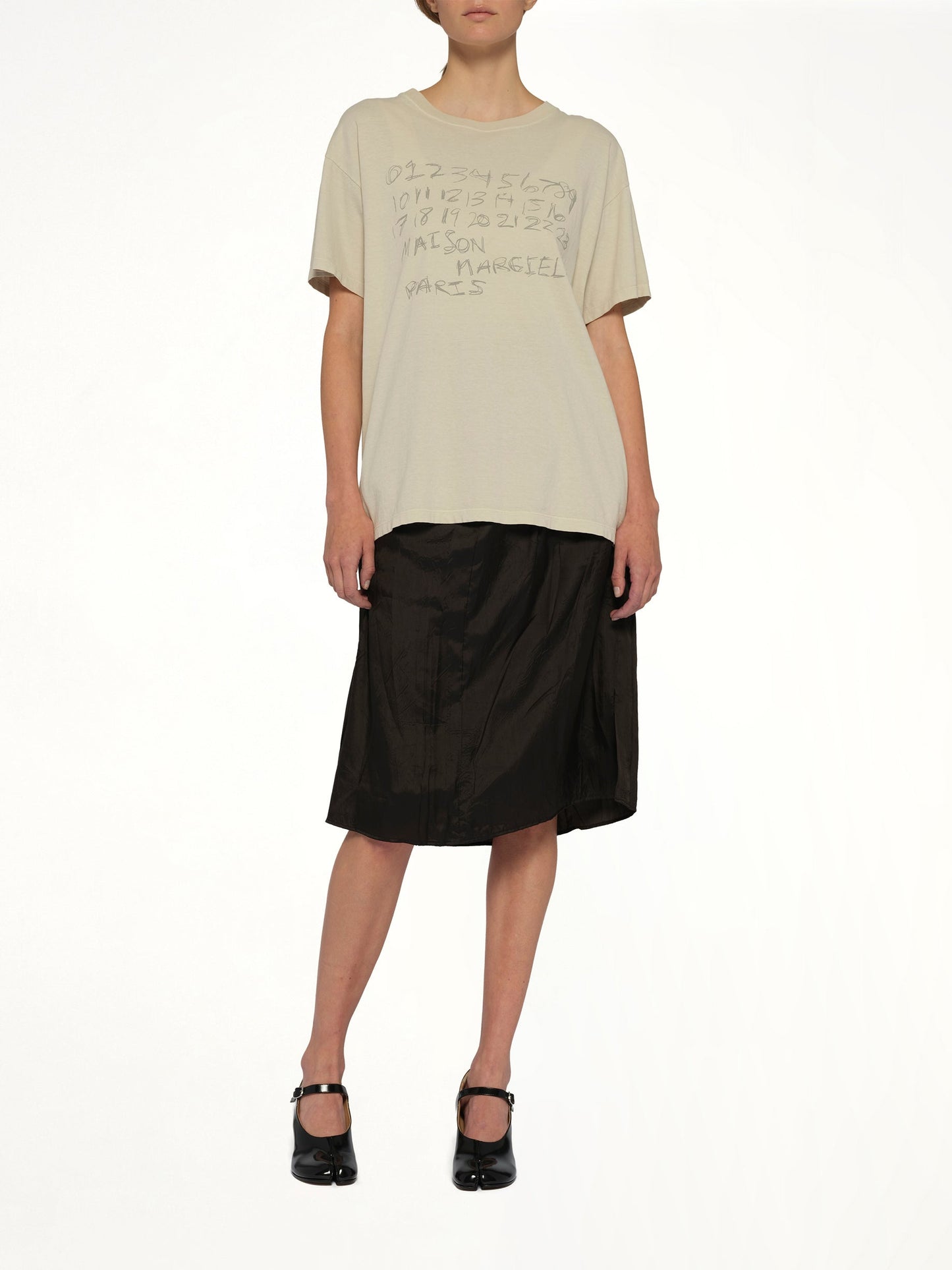 MAISON MARGIELA Ring Spun T-Shirt (Juta)