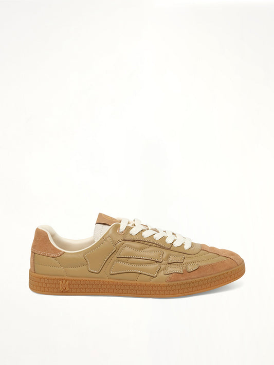 Image of Sneakers. Product name - Pacific Football in Brown colour by brand - AMIRI