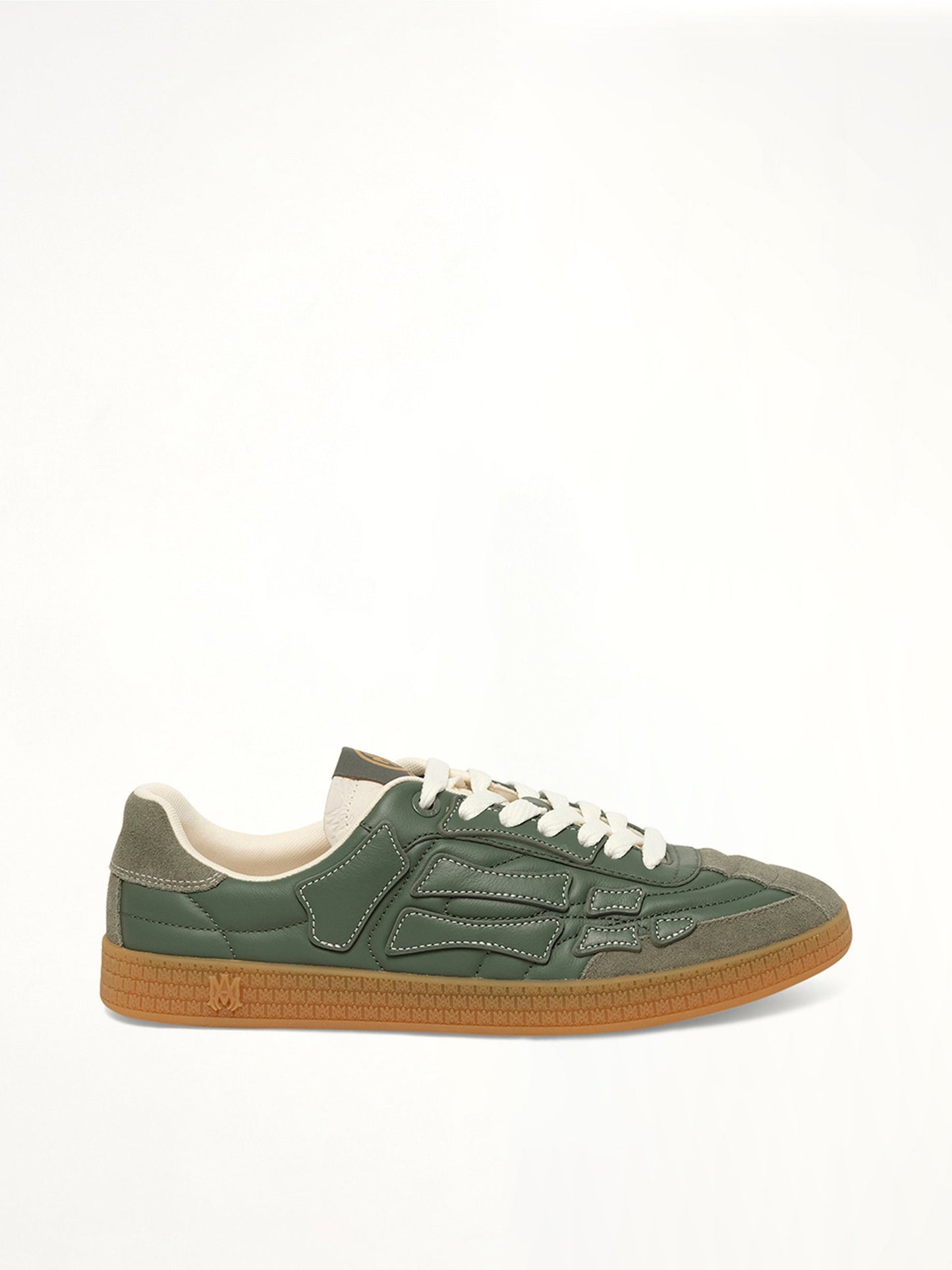 Image of Sneakers. Product name - Pacific Football in Green colour by brand - AMIRI
