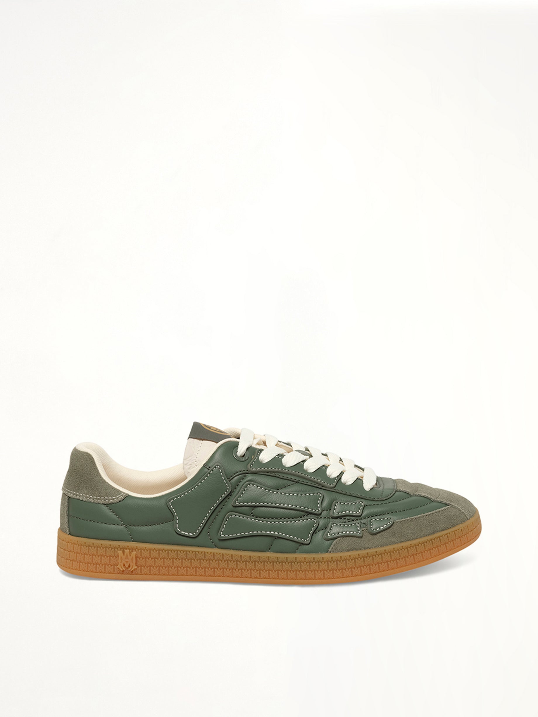 Image of Sneakers. Product name - Pacific Football in Green colour by brand - AMIRI