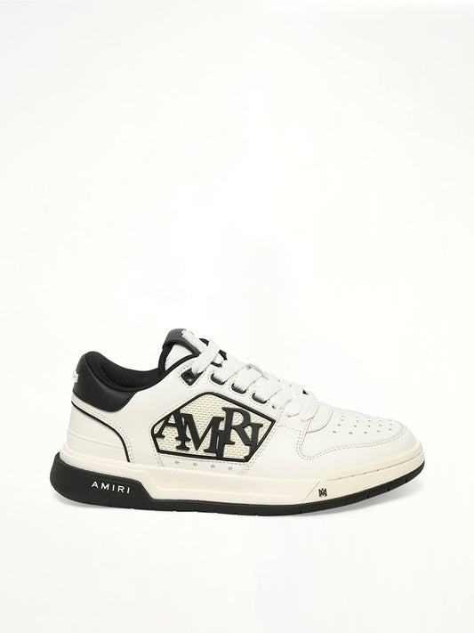 Image of Sneakers. Product name - Classic Low in White colour by brand - AMIRI