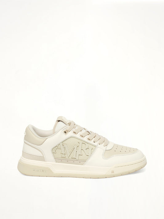 Image of Sneakers. Product name - Classic Low in White colour by brand - AMIRI