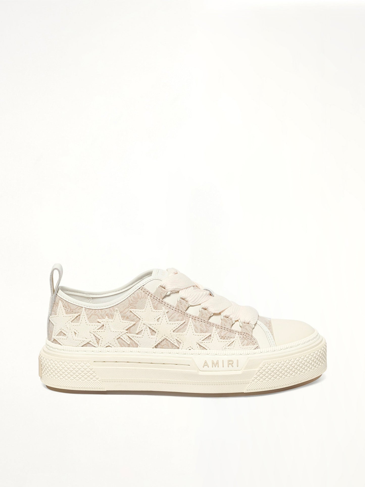 Image of Sneakers. Product name - MA Quad Stars Court Low in White colour by brand - AMIRI