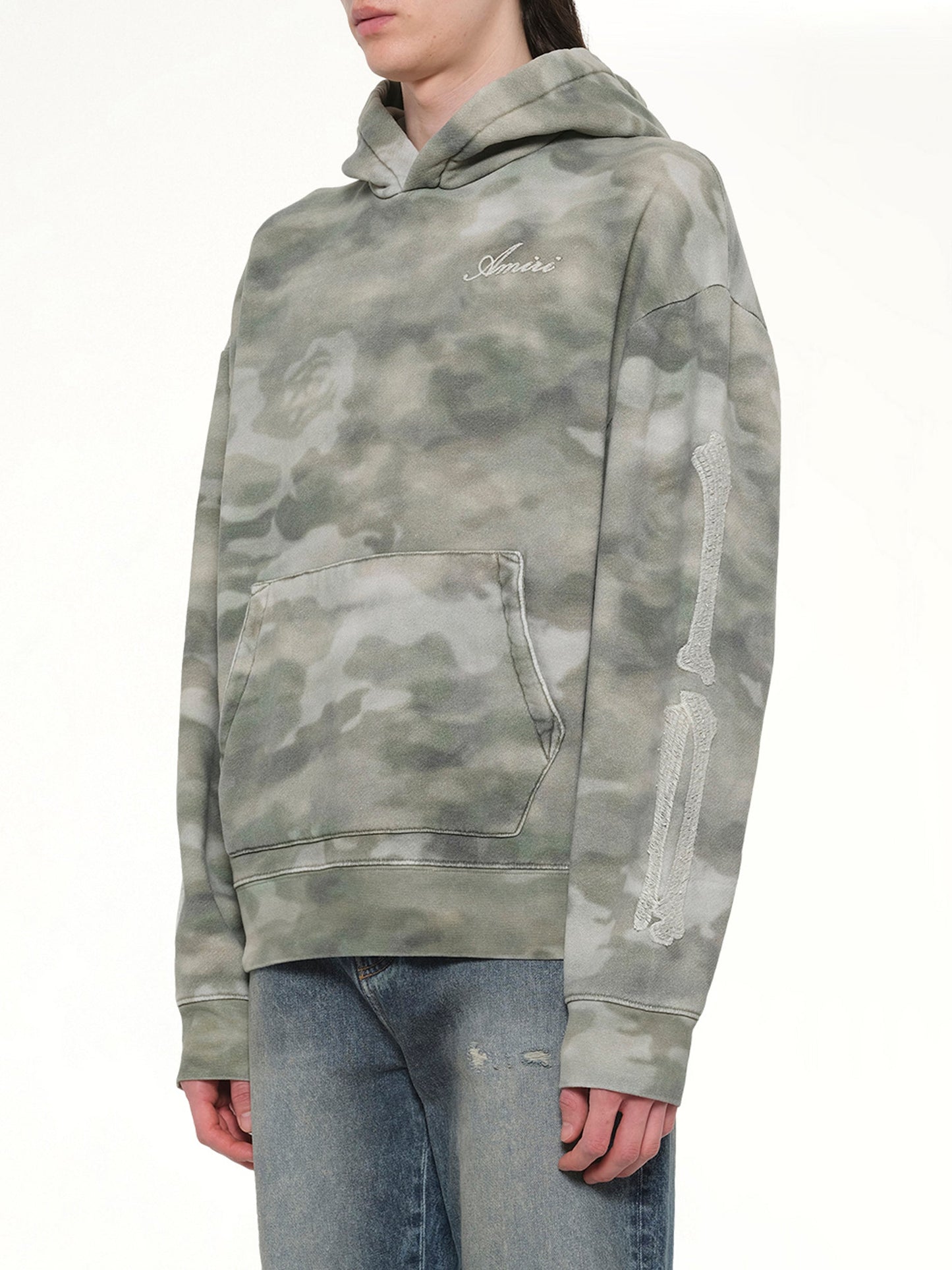 AMIRI Bones Oversized Hoodie (Camo)