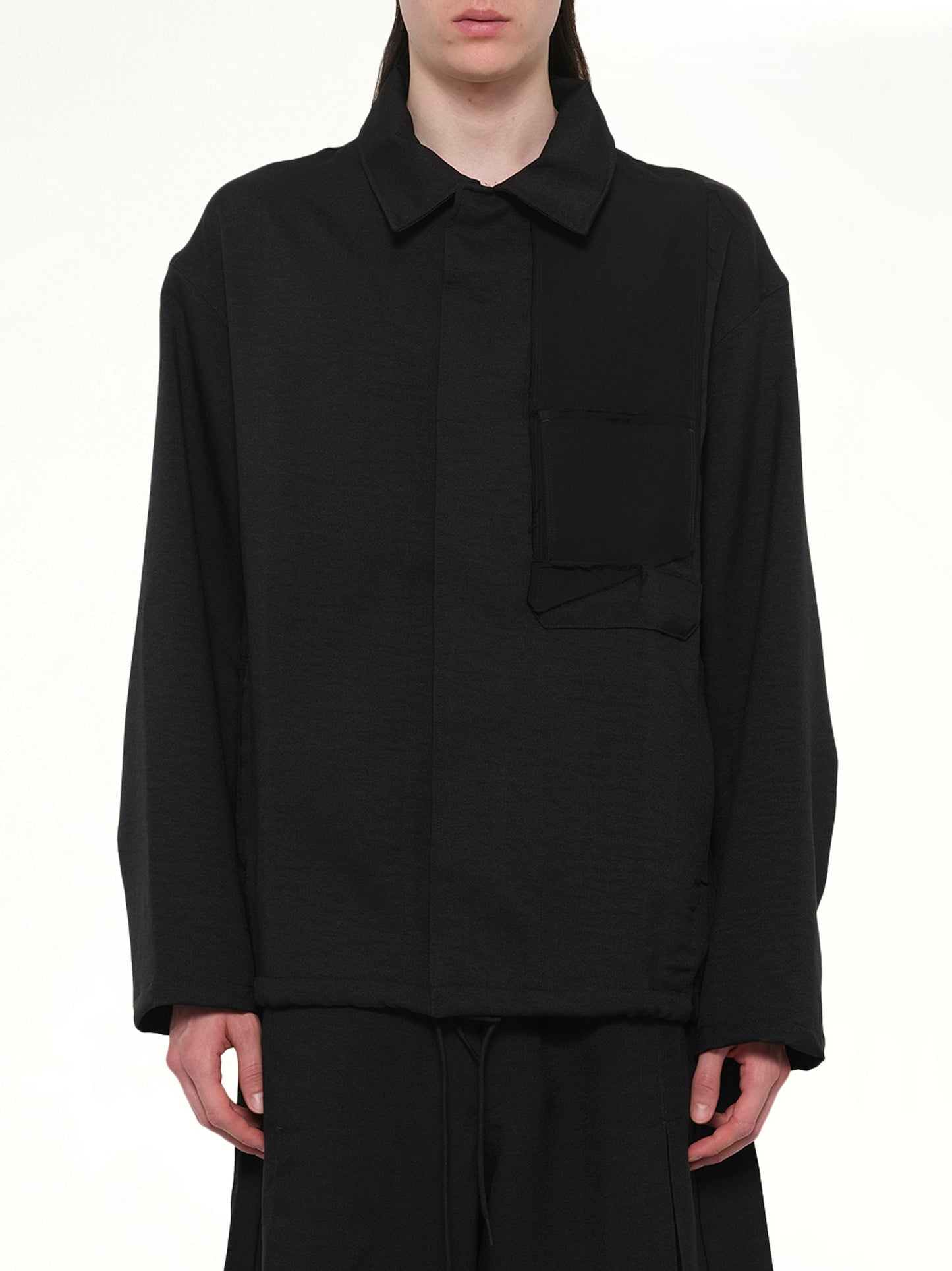 Image of Coats & Jackets. Product name - Utility Blouson in Black colour by brand - Y-3