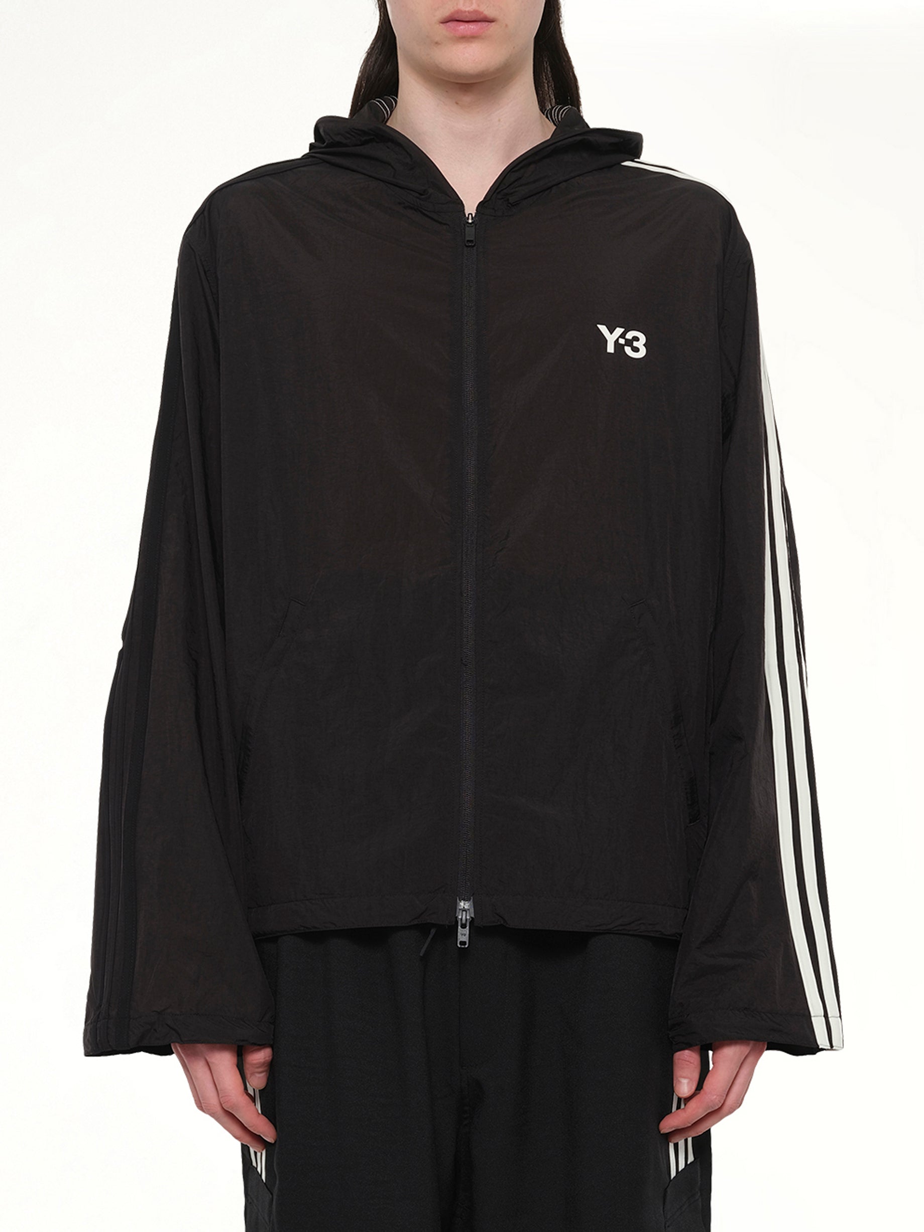 Image of Coats & Jackets. Product name - Wire 3S Track Top in Black colour by brand - Y-3
