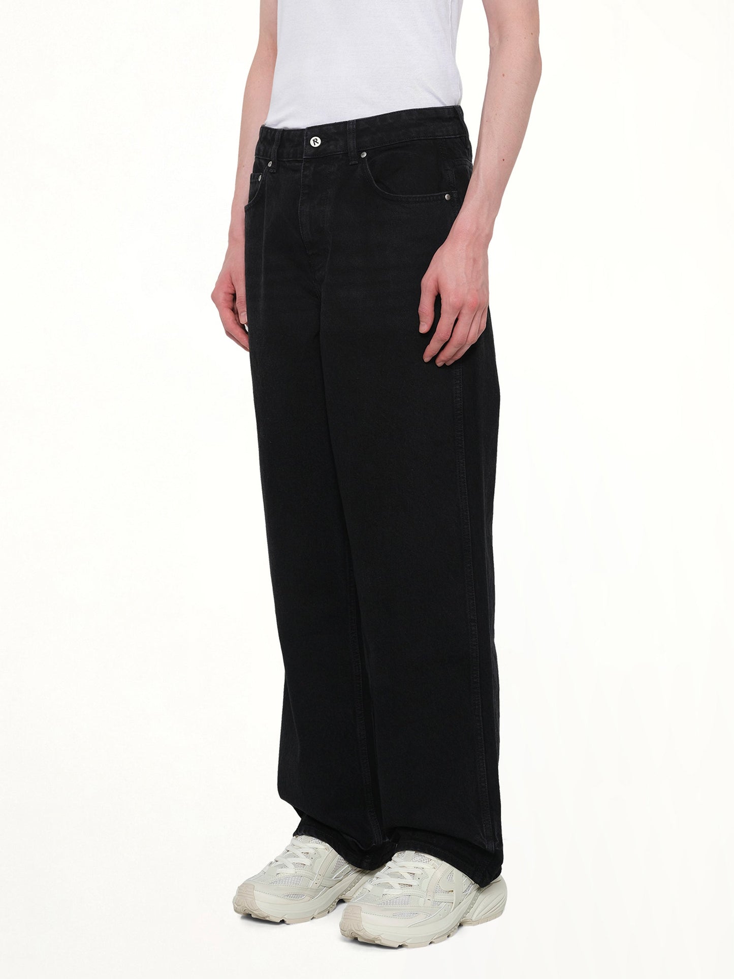 REPRESENT R3 Baggy Denim Jeans (Black)