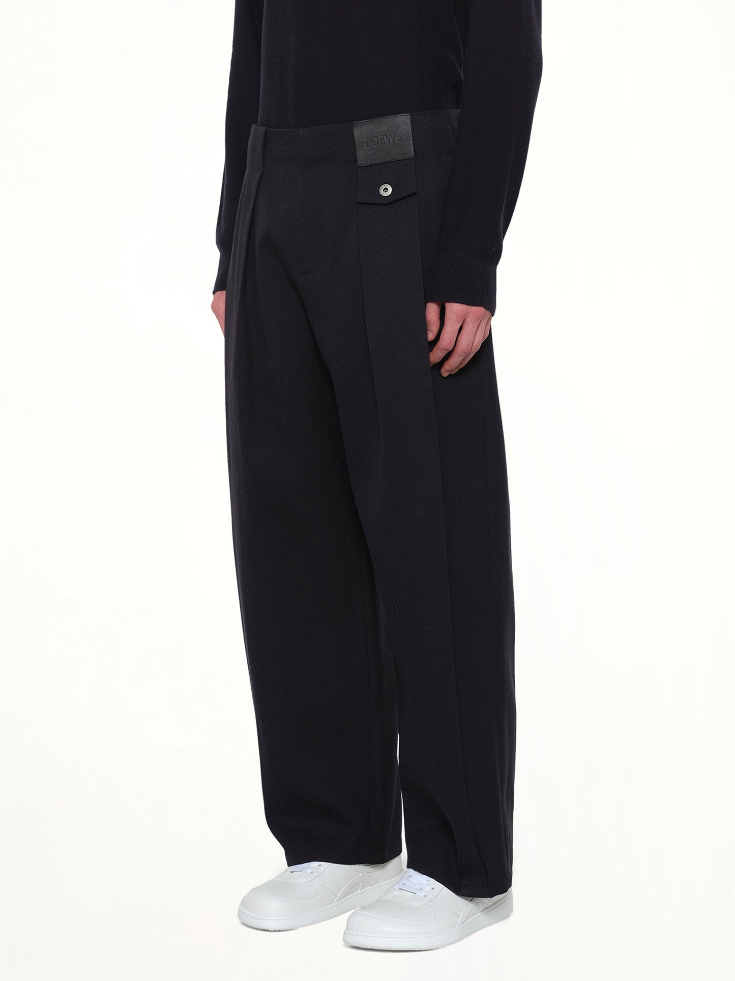 LOEWE Belted Trouser AF (Navy)