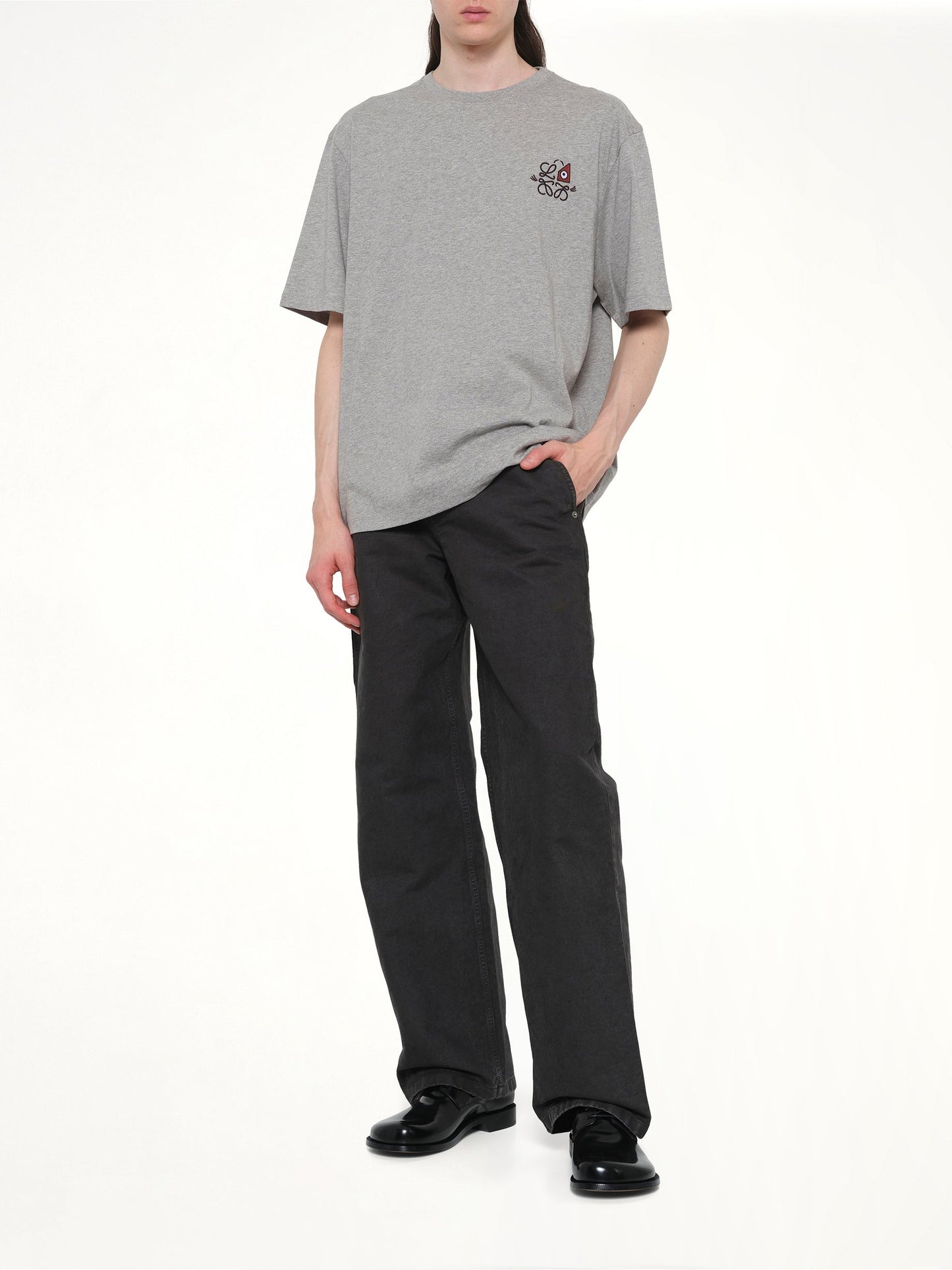 LOEWE Cotton Trouser (Anthracite)