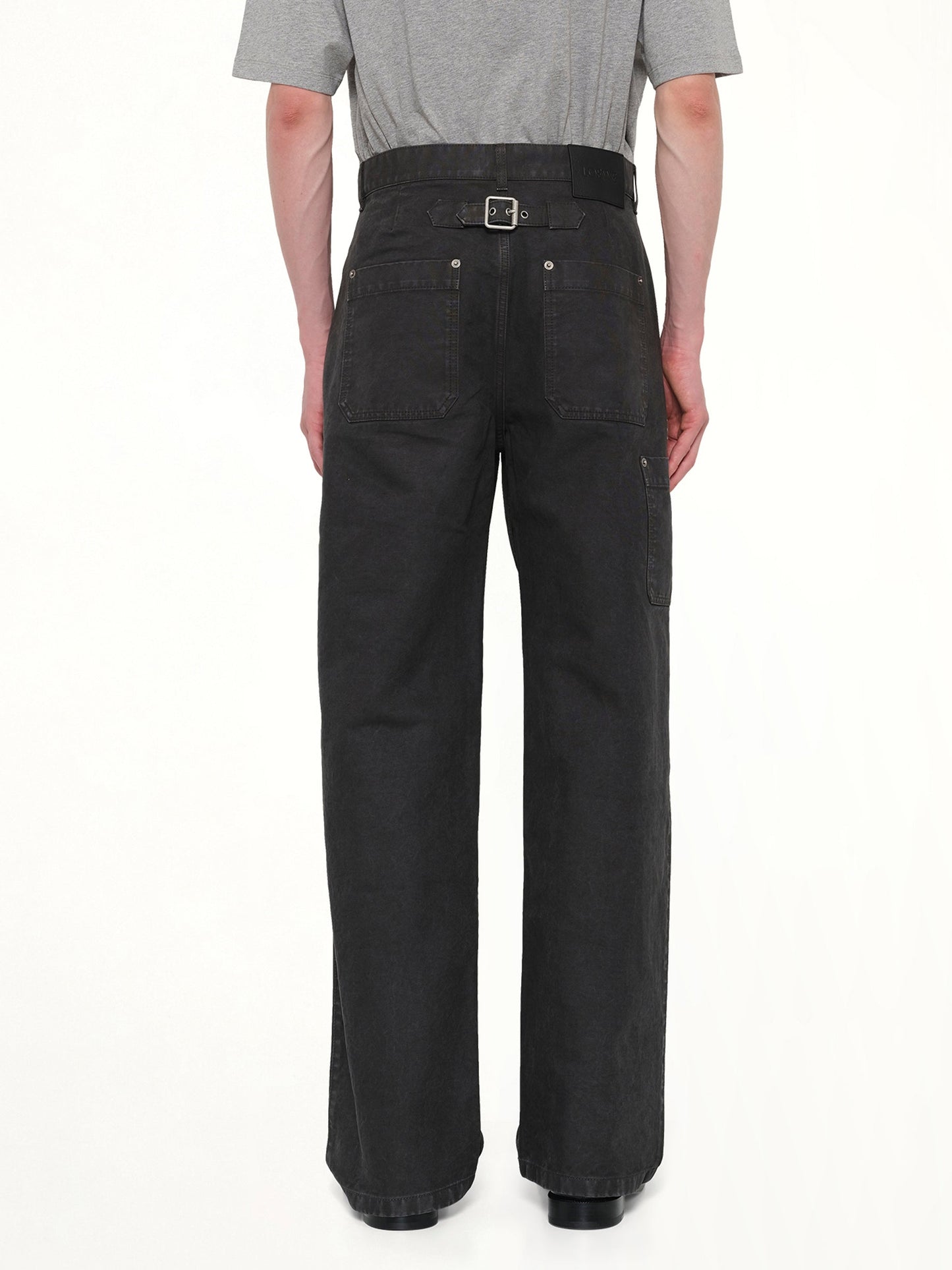 LOEWE Cotton Trouser (Anthracite)