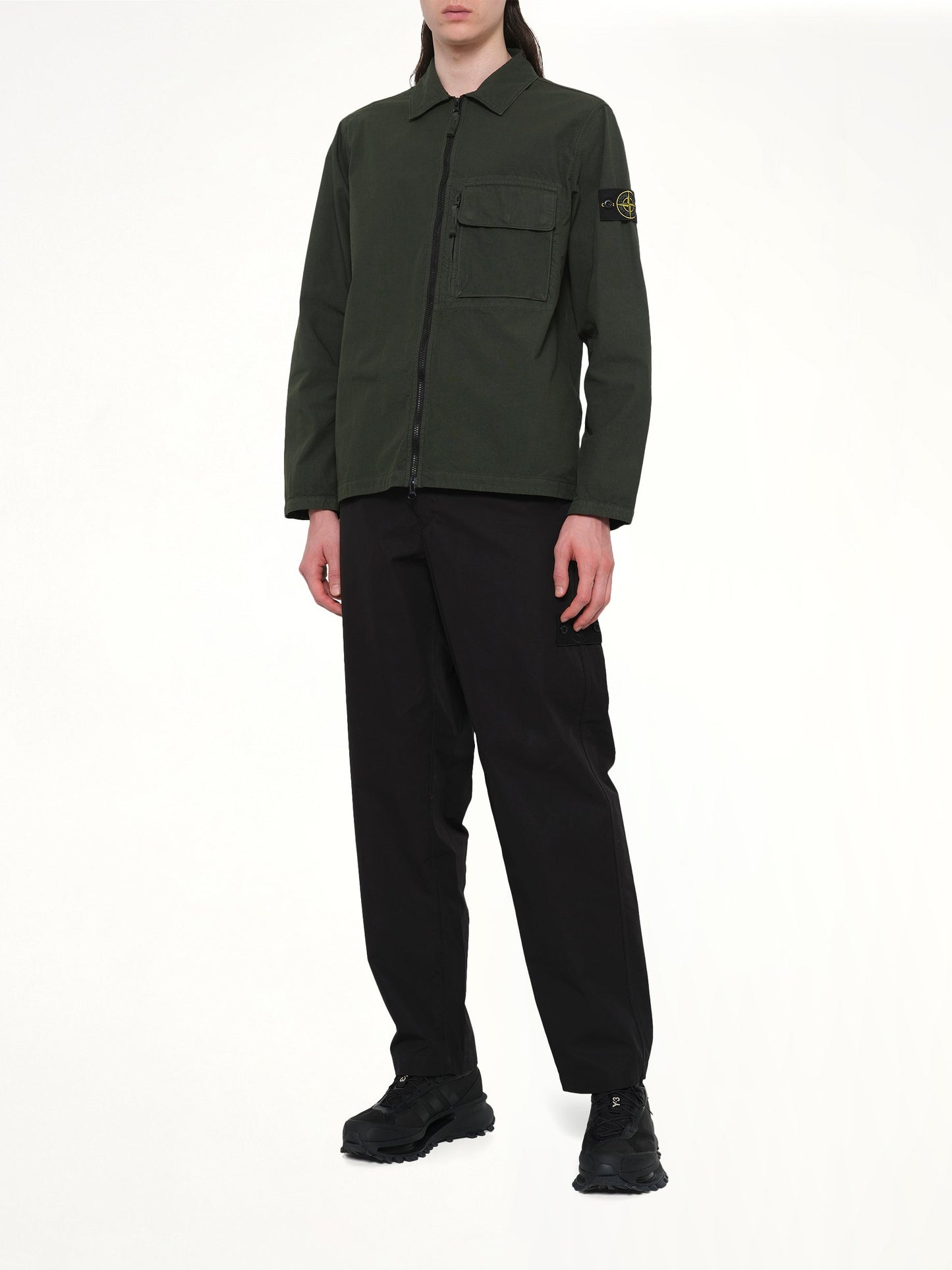 STONE ISLAND 120000 Overshirt (Juniper)